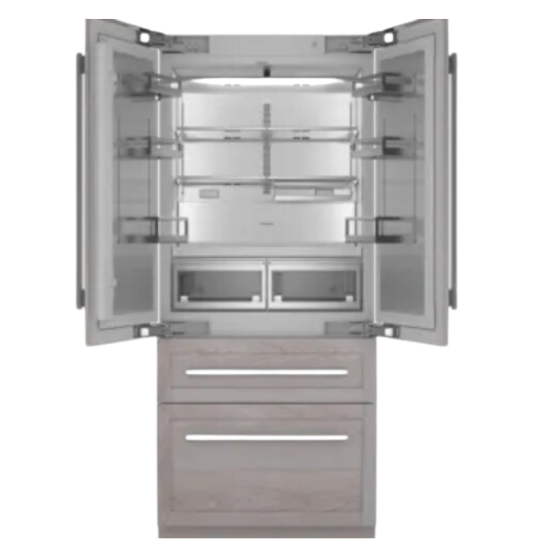 Thermador - 36 Inch 20.1 cu. ft French Door Refrigerator in Panel Ready (Open Box) - T36IT100NP