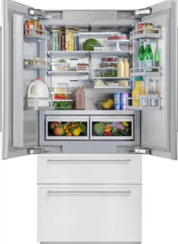 Thermador - 36 Inch 20.1 cu. ft French Door Refrigerator in Panel Ready (Open Box) - T36IT100NP