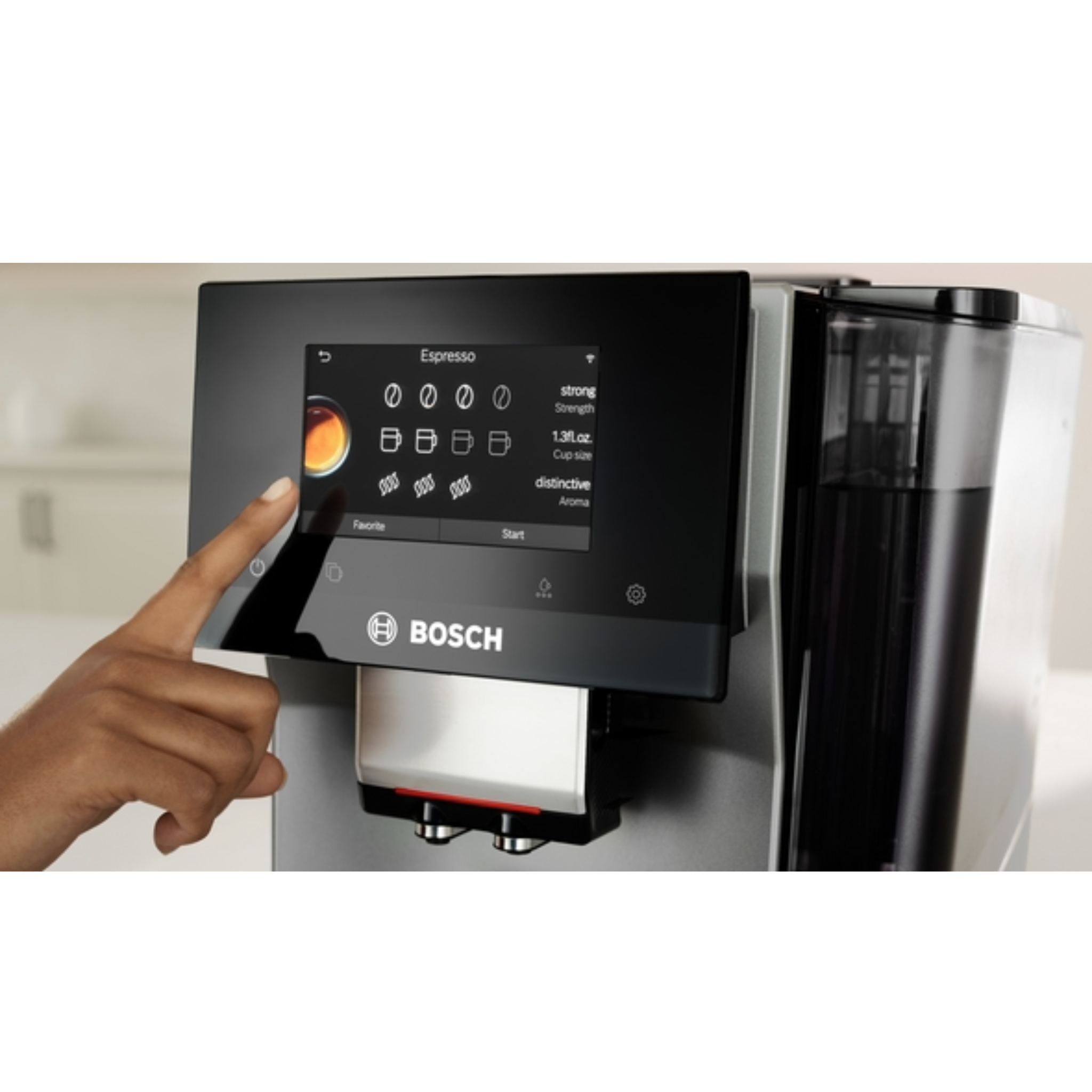 Bosch -  Countertop Coffee Maker in Black - TPU60309