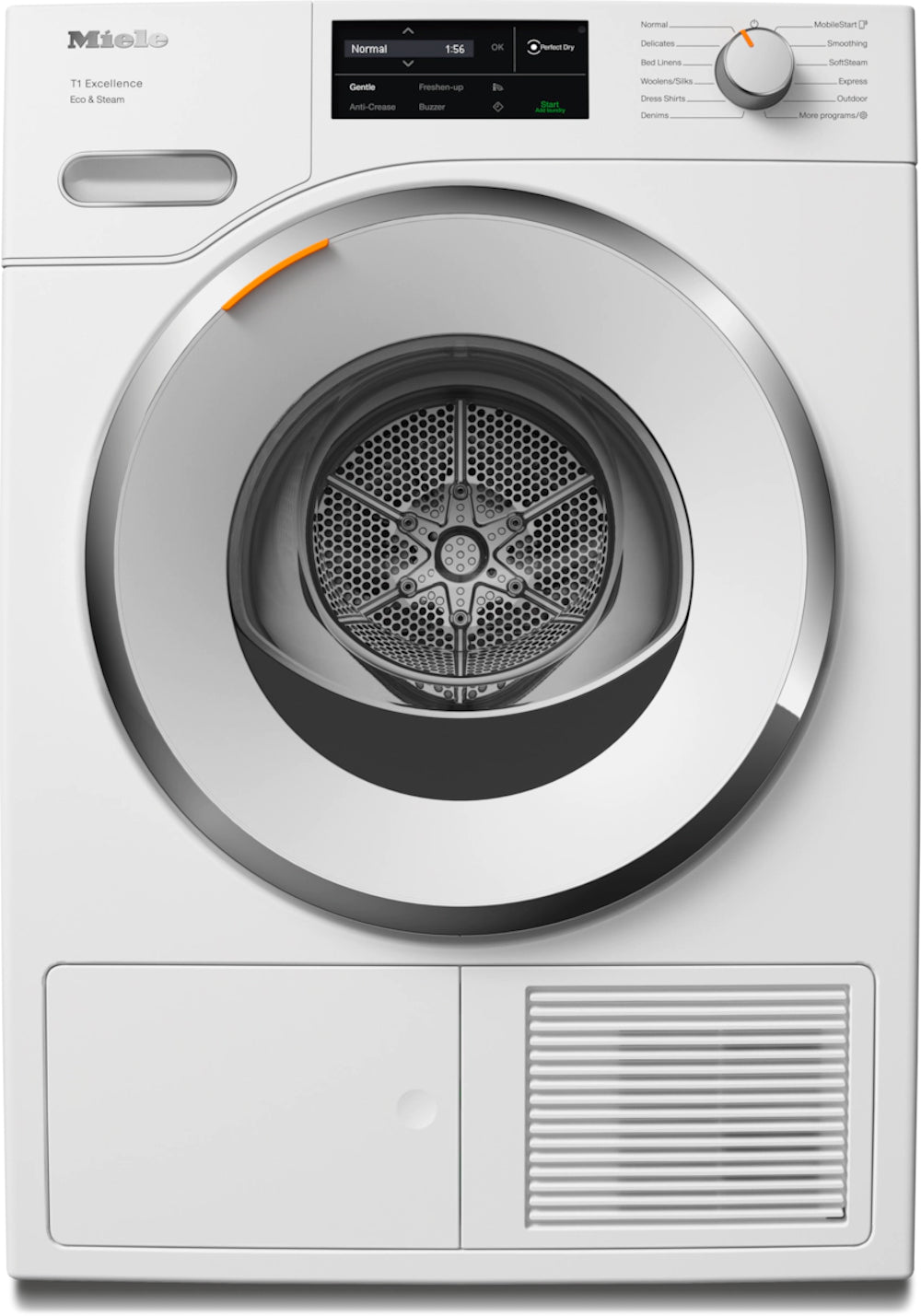Miele - 4 cu. Ft  Compact Dryer in White - TXI680