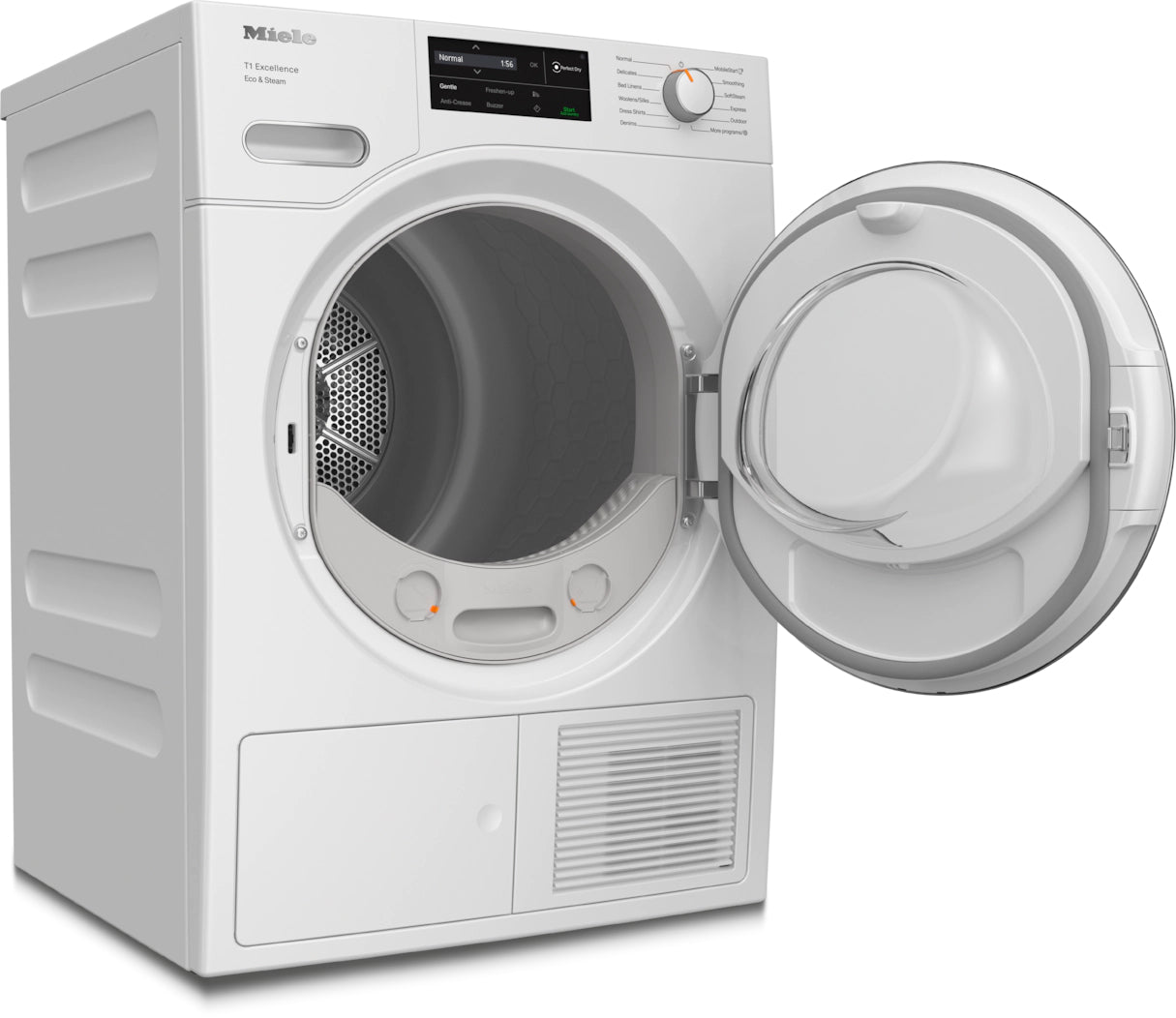 Miele - 4 cu. Ft  Compact Dryer in White - TXI680
