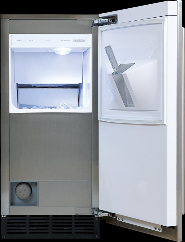 Sub-Zero - 14.75 Inch Built In Ice Maker in Panel Ready - UC-15IP