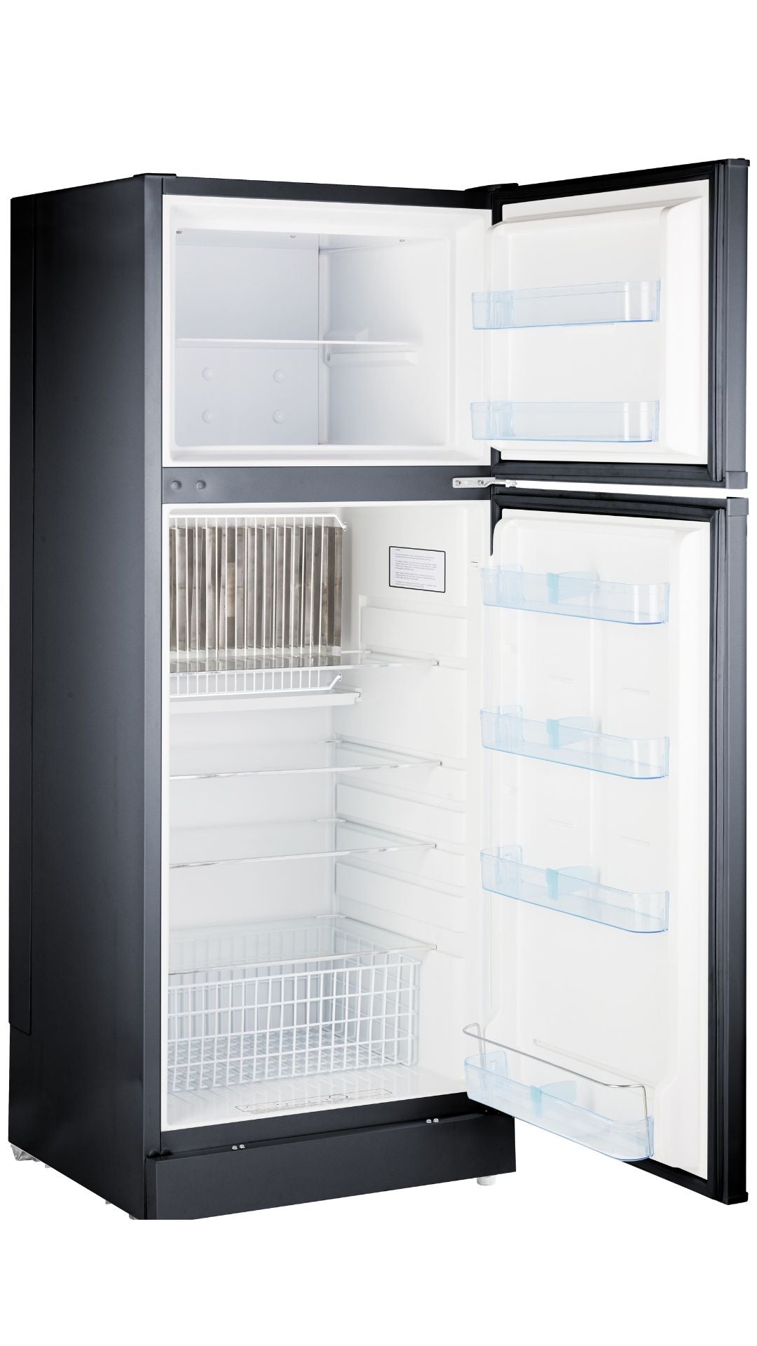 Unique Appliances - 27.2 Inch 14 cu. ft Top Mount Refrigerator in Midnight Black - UGP-14C CM B