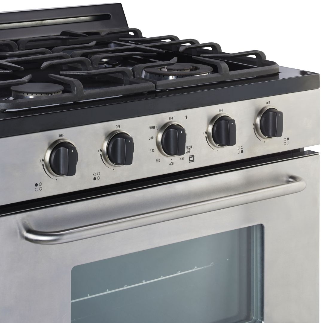 Unique Appliances - 3.9 cu. ft  Gas Range in Stainless - UGP-30G OF2 SS
