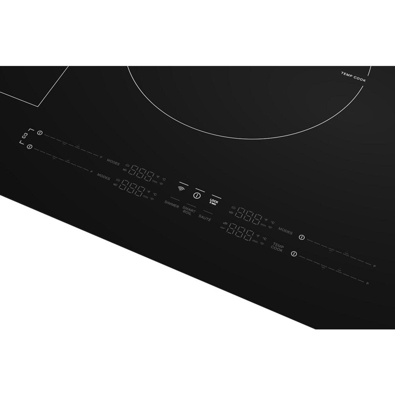 Whirlpool - 30.79 Inch Induction Cooktop in Black - WCIT7530SB