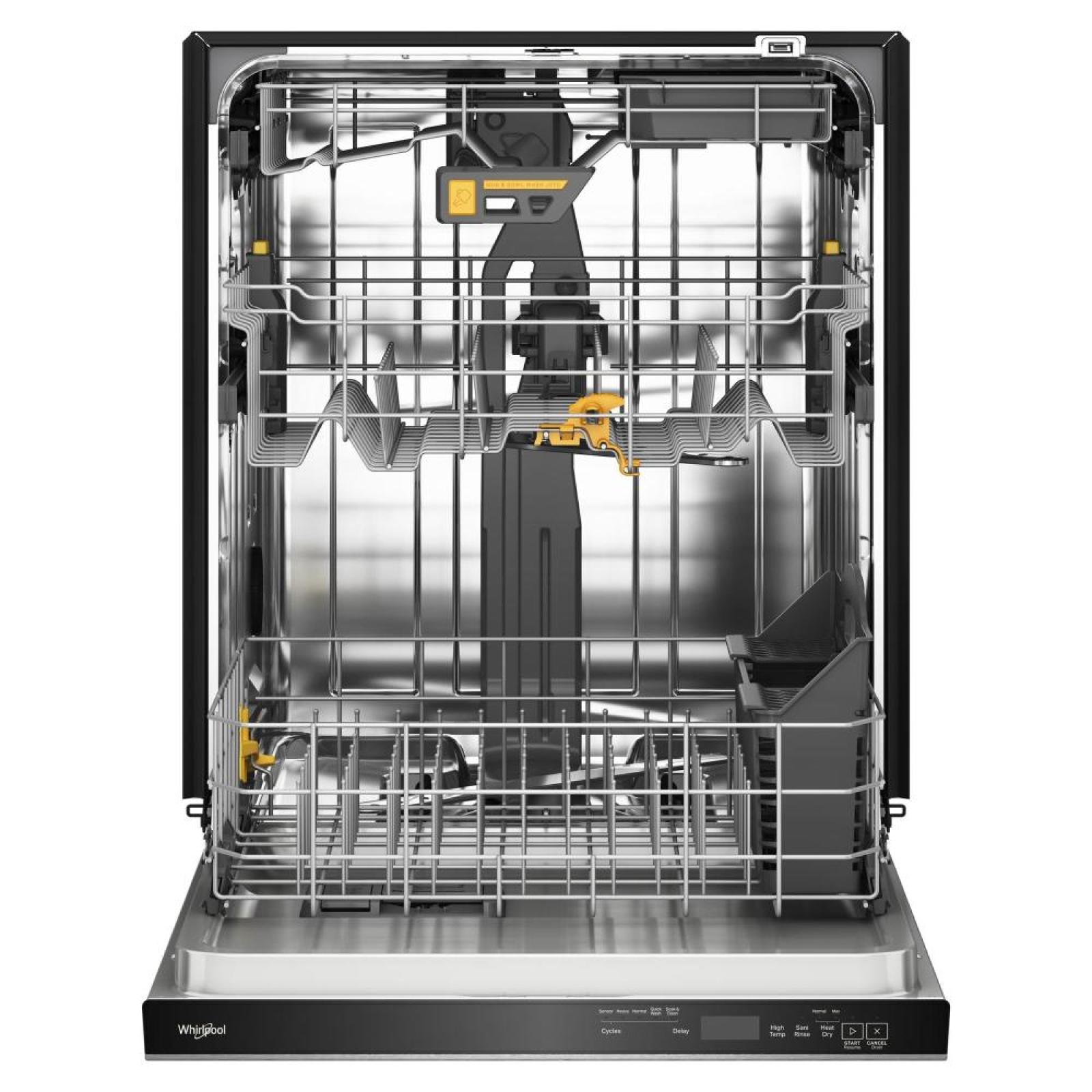 Whirlpool - 47 dBA Built In Dishwasher in Fingerprint Resistant Stainless Steel - WDPS8024SZ