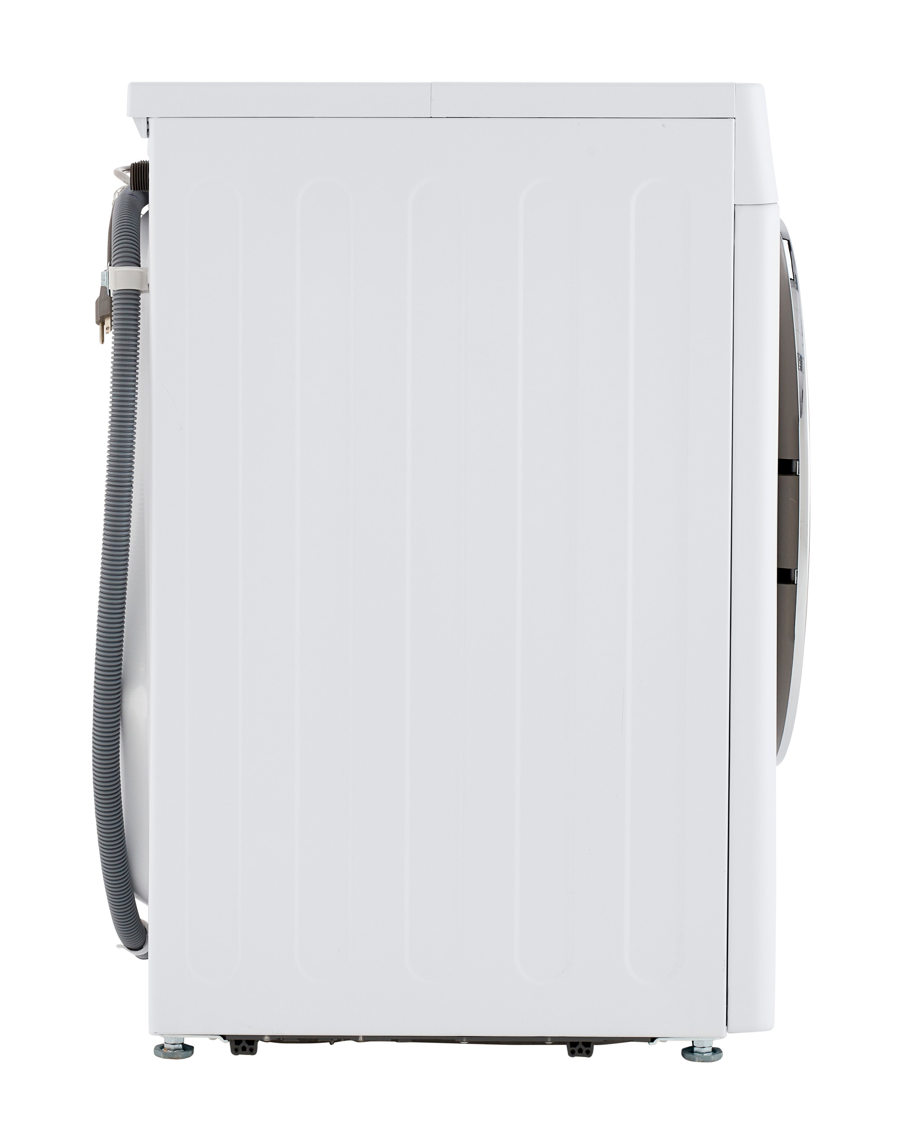 LG - 2.6 cu. Ft  Compact Washer in White - WM1455HWA