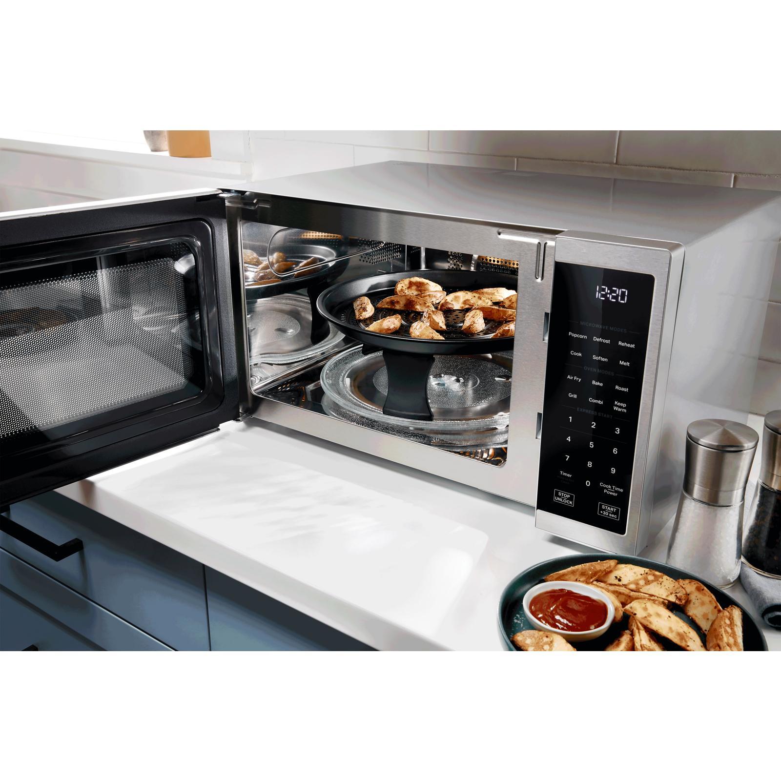 Whirlpool - 1 cu. Ft  Counter top Microwave in Stainless - WMCS5522RS