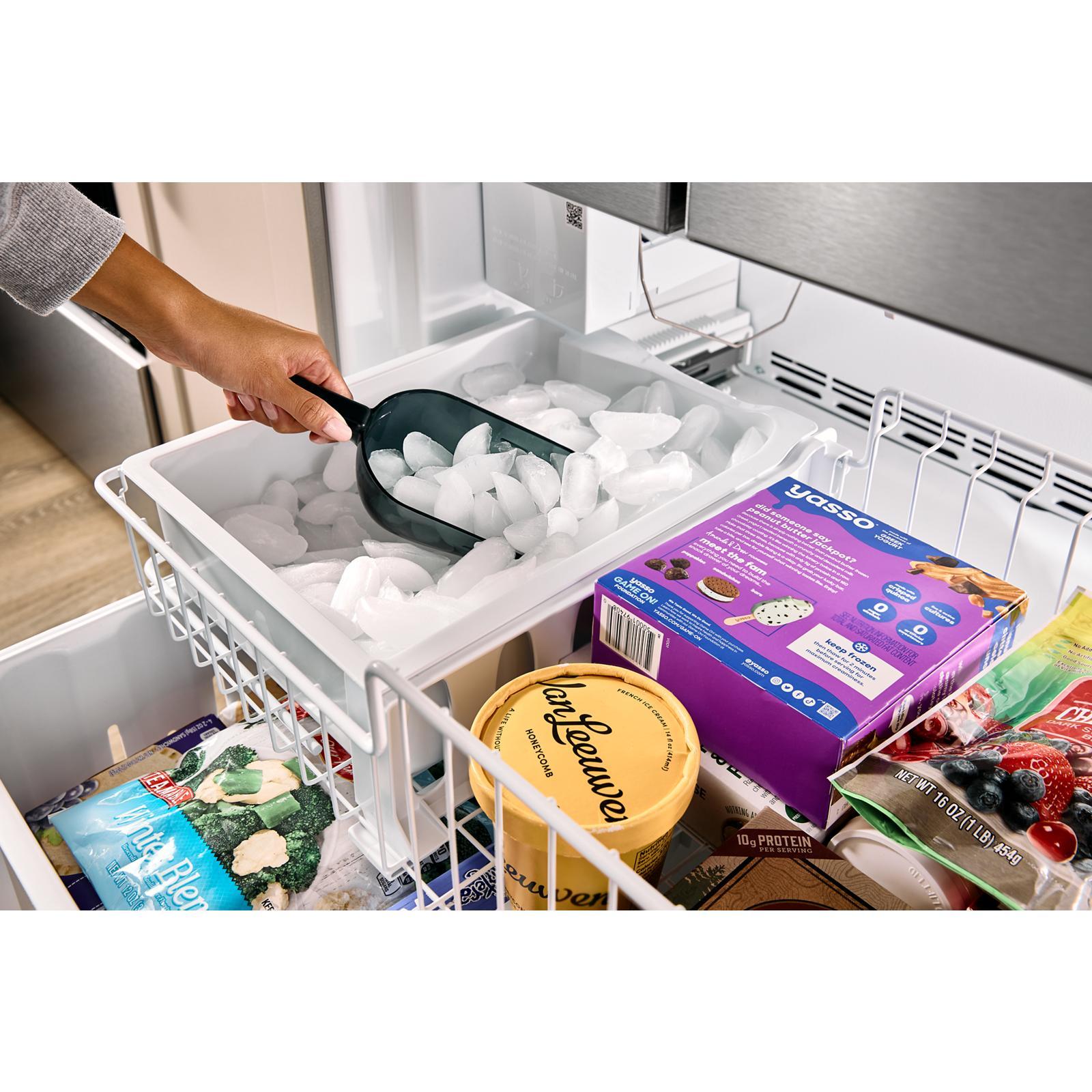 Whirlpool - 35.63 Inch 25.2 cu. ft French Door Refrigerator in White - WRFF3036RW