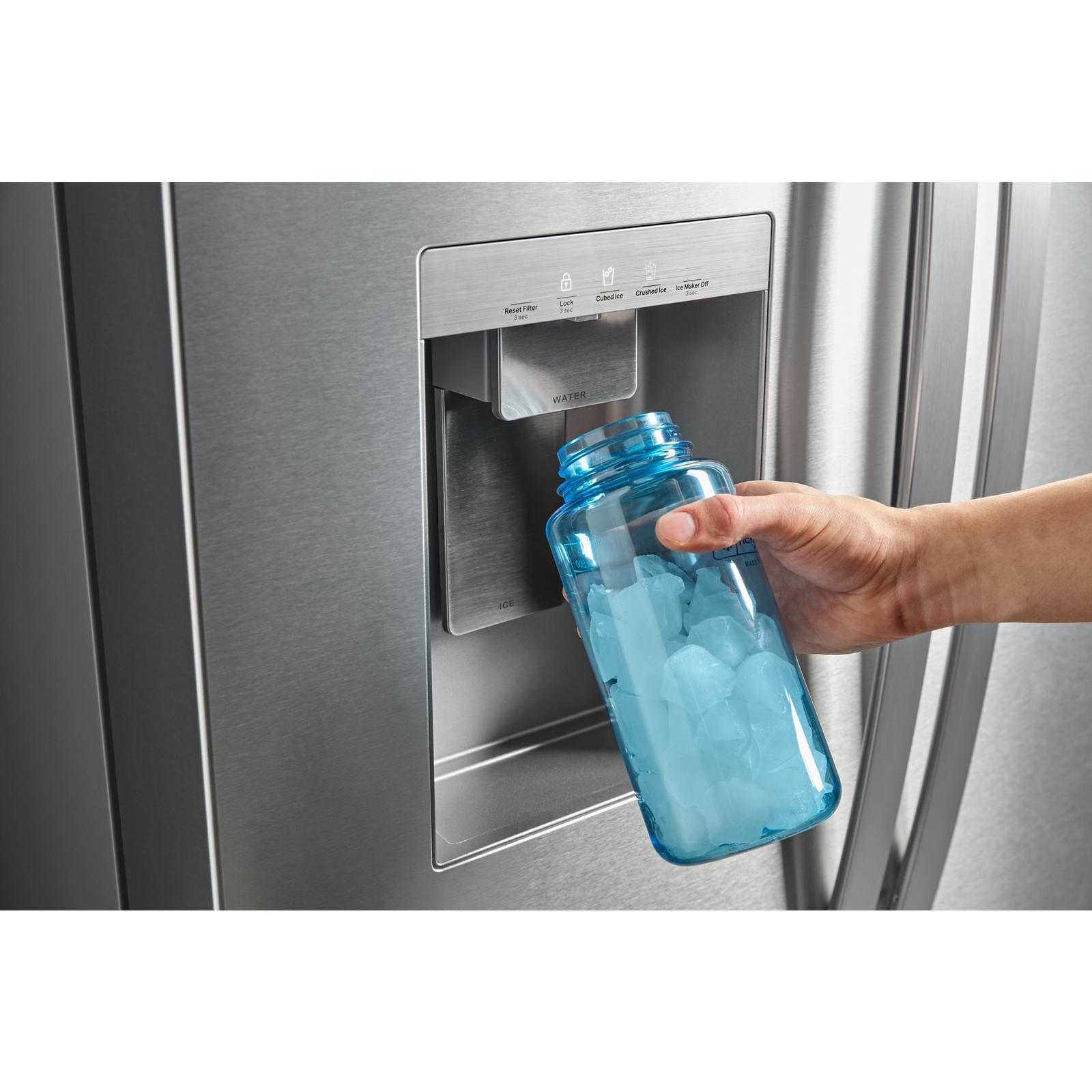 Whirlpool - 36 Inch 30 cu. ft French Door Refrigerator in Stainless - WRFF3536SZ