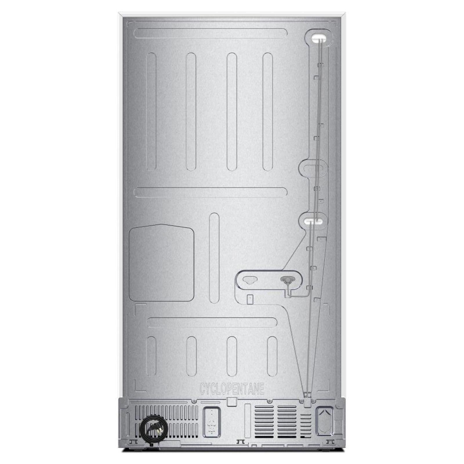 Whirlpool - 36 Inch 29.8 cu. ft French Door Refrigerator in White - WRMF3336SW