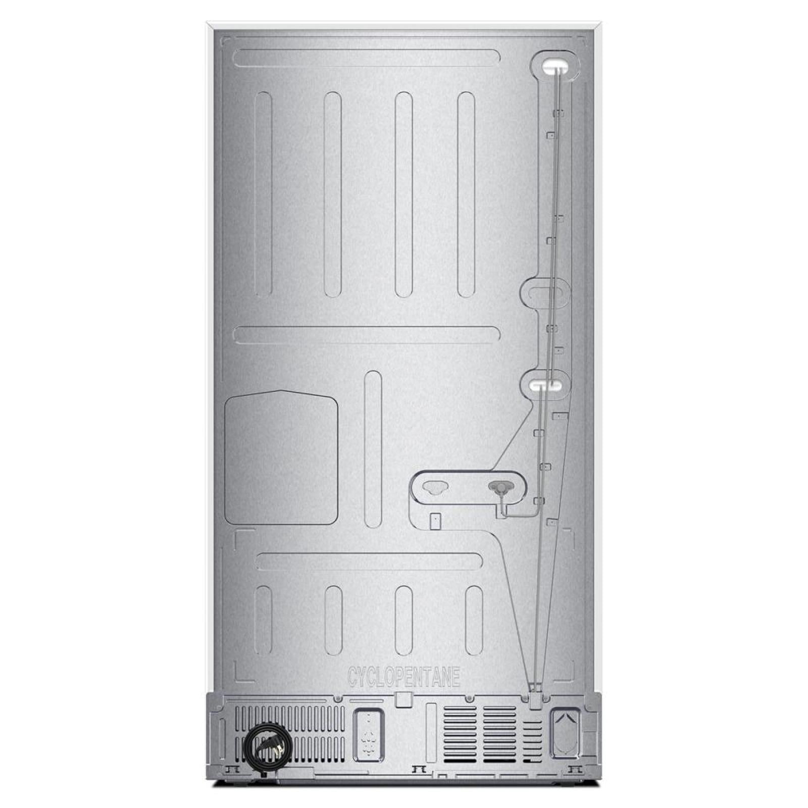 Whirlpool - 36 Inch 28.9 cu. ft French Door Refrigerator in White - WRMF3736SW