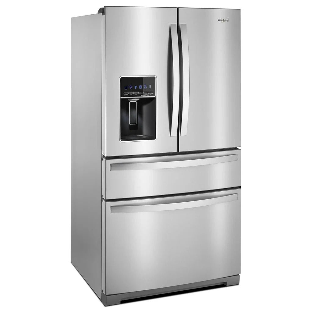 Maytag - 35.38 Inch 26 cu. ft French Door Refrigerator in Stainless - WRMF7736PZ