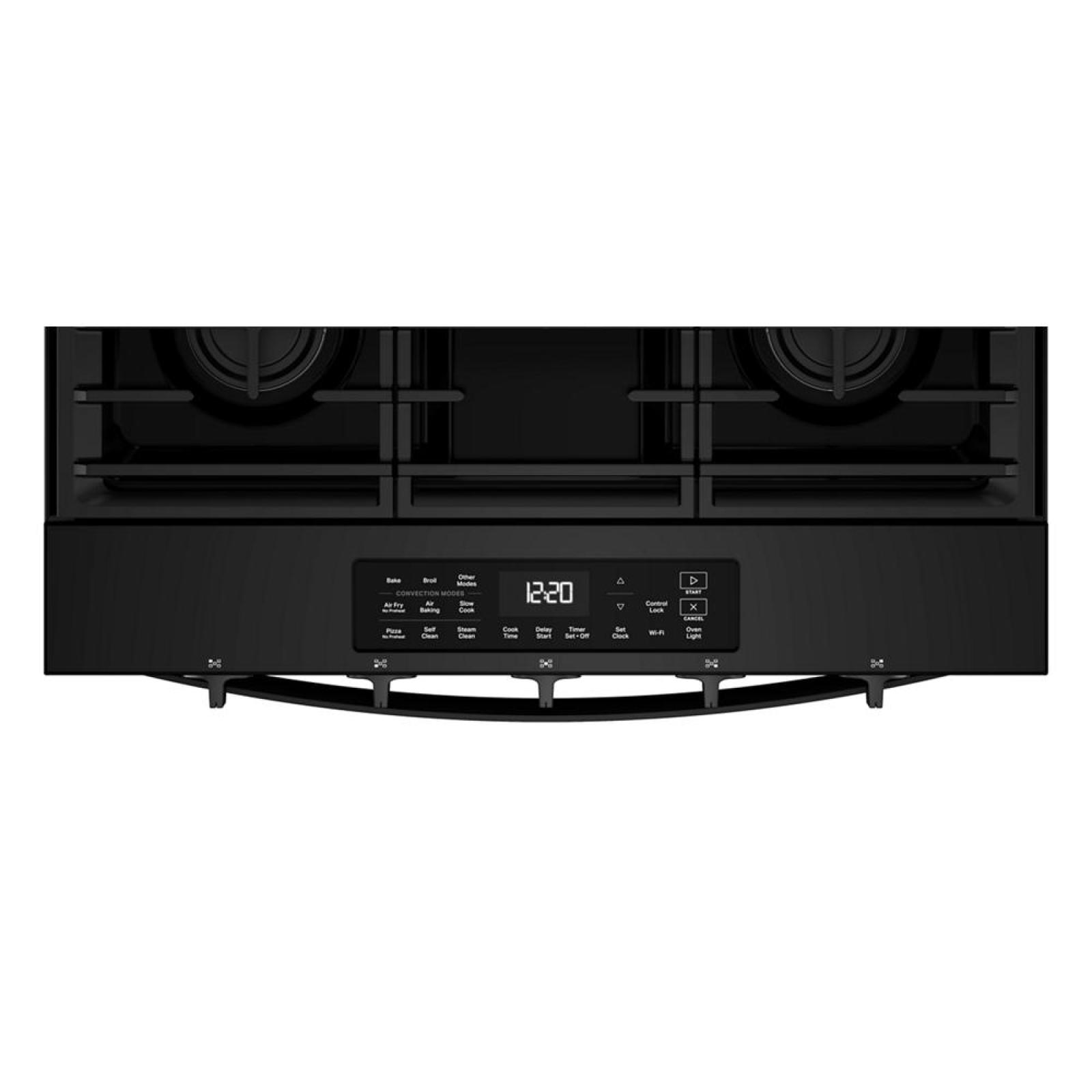Whirlpool - 5 cu. ft  Gas Range in Black - WSGS5030SB