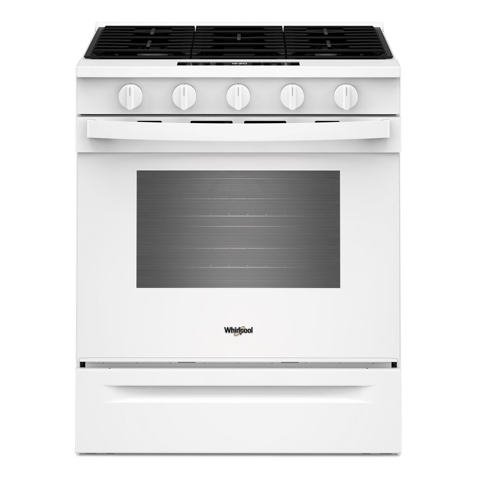 Whirlpool - 5 cu. ft  Gas Range in White - WSGS5030SW