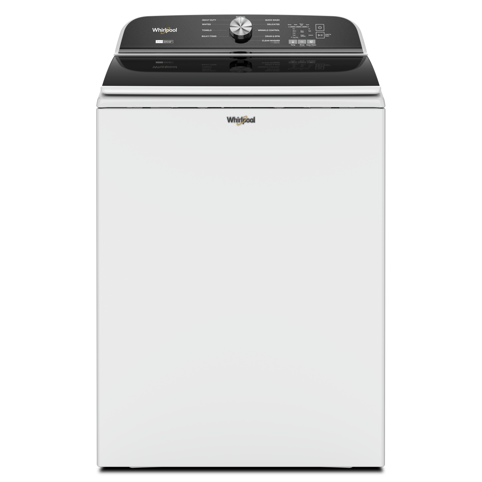 Whirlpool - 6 cu. Ft Top Load Washer in White - WTW6157PW