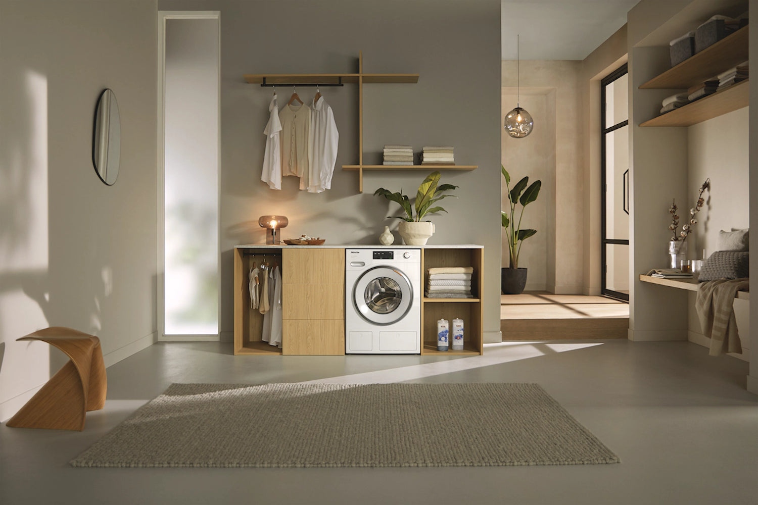 Miele - 2.3 cu. Ft  Compact Washer in White - WXF660
