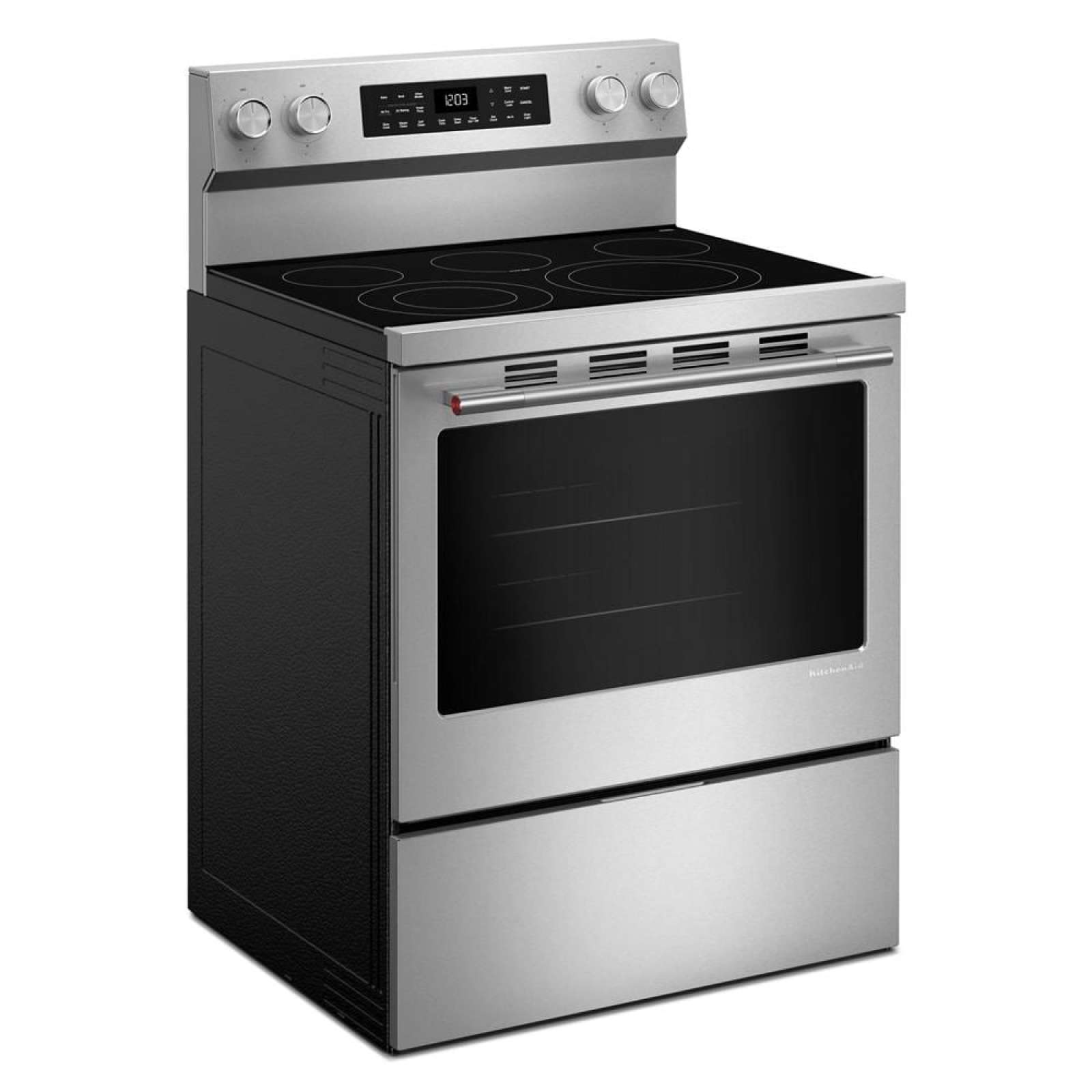 KitchenAid - 5.3 cu. ft  Electric Range in Stainless - YKFES330TPS