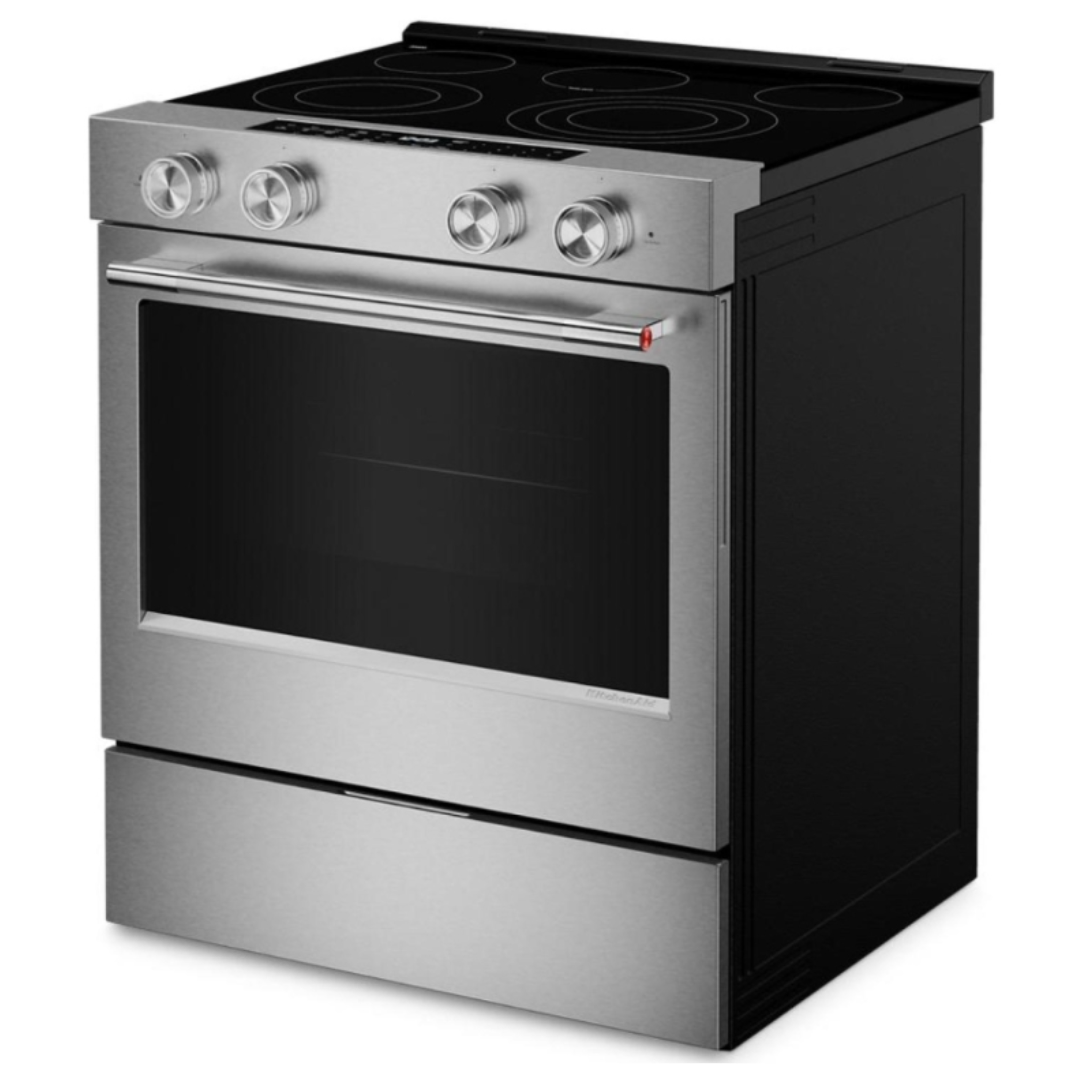 KitchenAid - 5.3 cu. ft  Electric Range in Stainless - YKSES330SPS