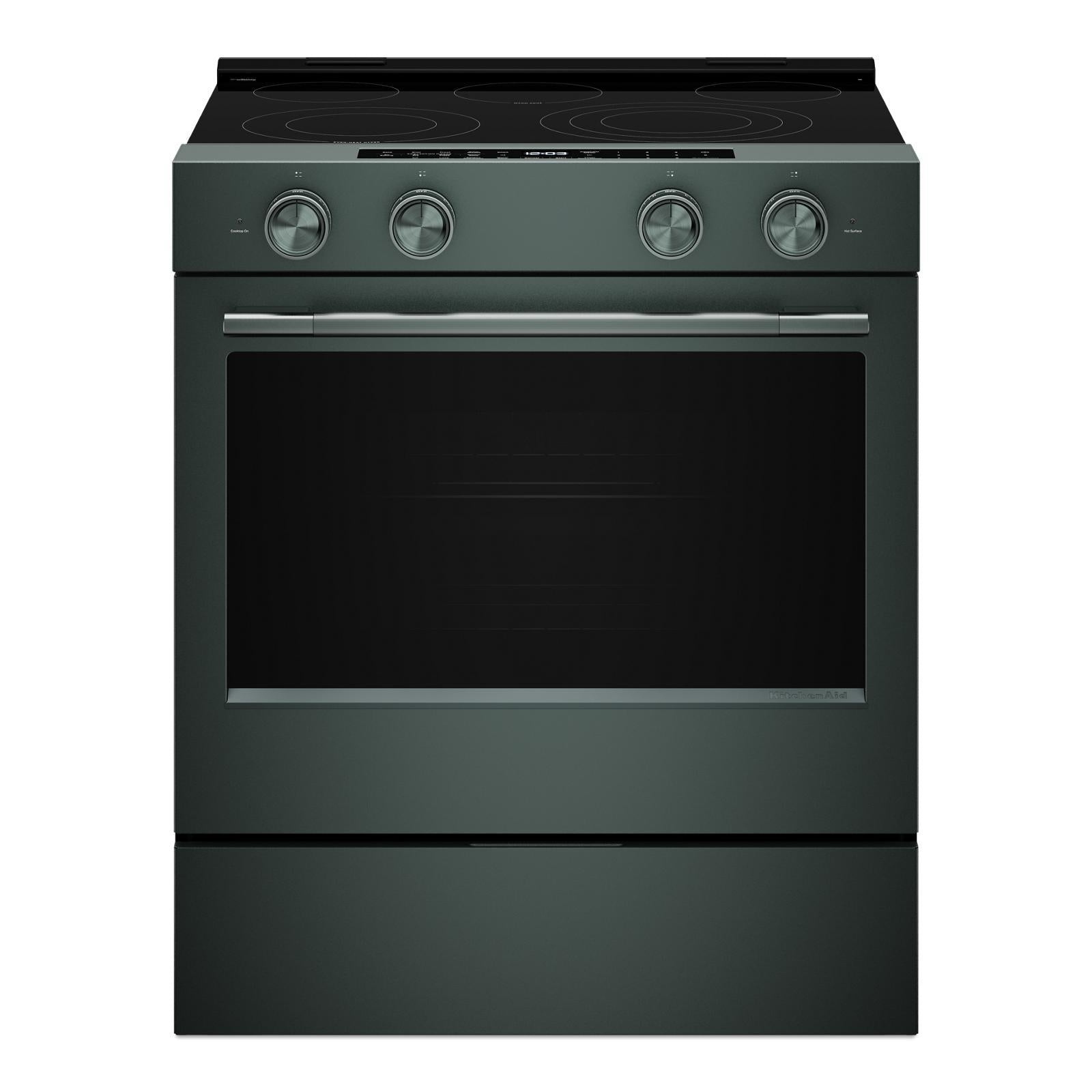 KitchenAid - 5.3 cu. ft  Electric Range in Juniper - YKSES530SJP