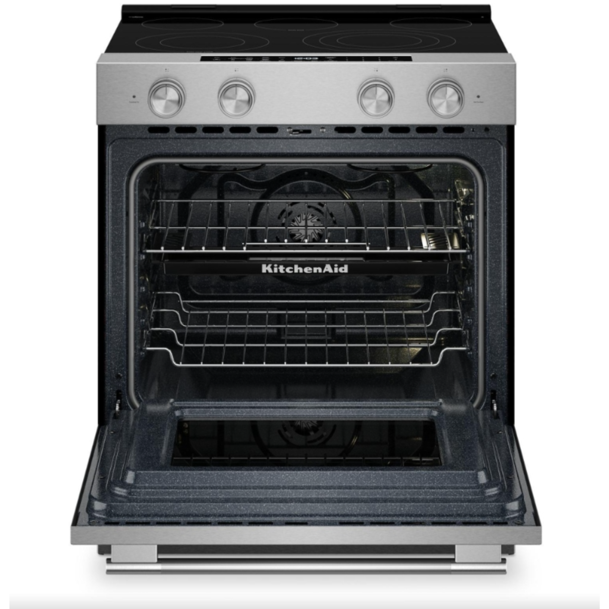 KitchenAid - 5.3 cu. ft  Electric Range in Stainless - YKSES530SPS