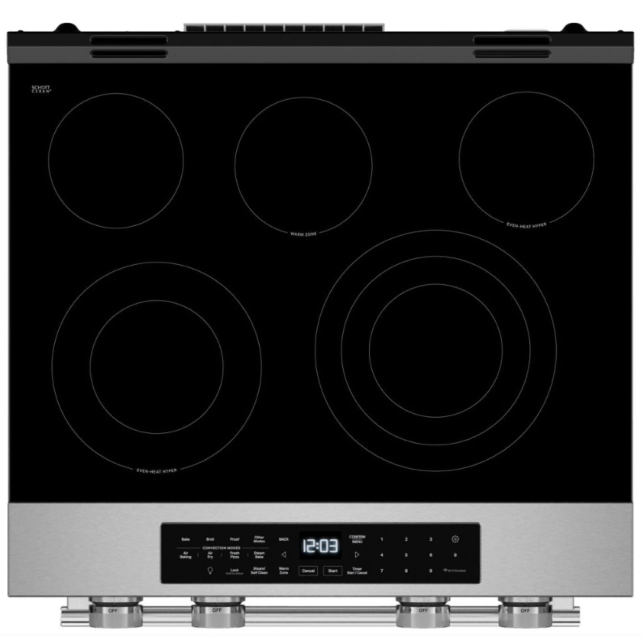 KitchenAid - 5.3 cu. ft  Electric Range in Stainless - YKSES530SPS