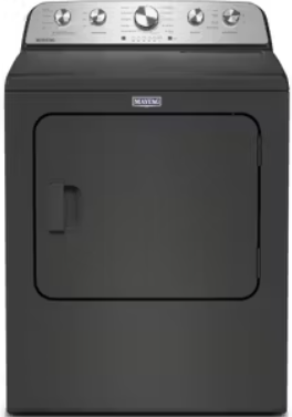 Maytag - 7 cu. Ft  Vented Electric Dryer in Black - YMED5605RU
