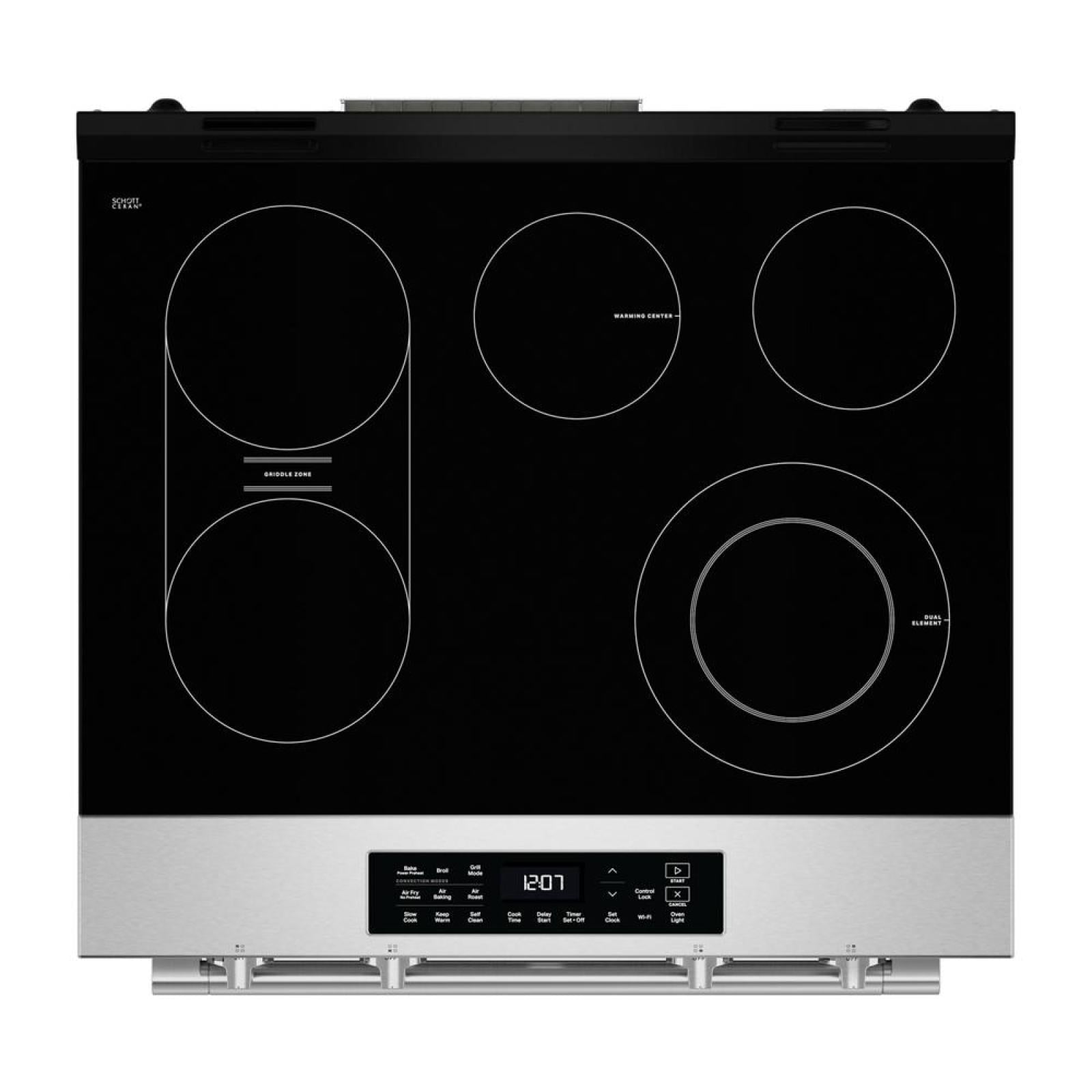 Maytag - 5.3 cu. ft  Electric Range in Stainless - YMSES7030SZ