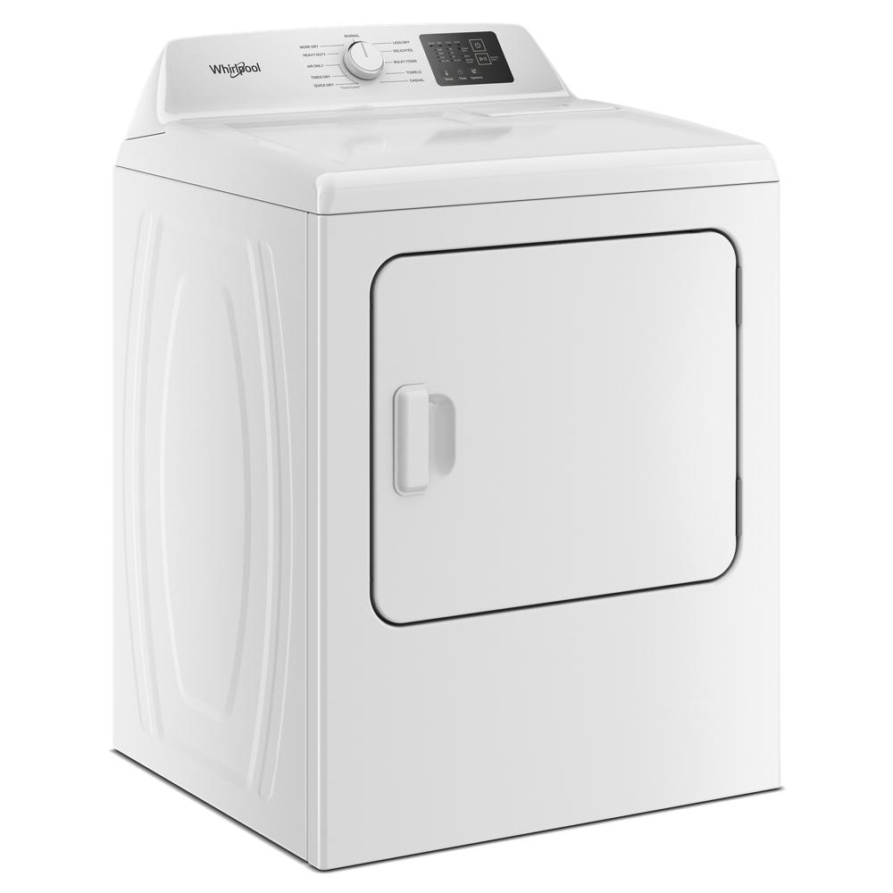 Whirlpool - 7 cu. Ft  Vented Electric Dryer in White - YWED4105SW