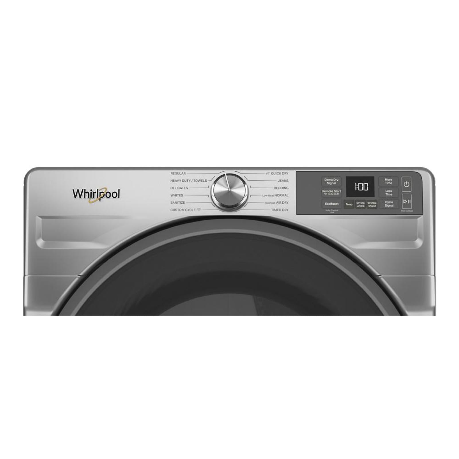 Whirlpool - 7.4 cu. Ft  Electric Dryer in Silver - YWED5720RR
