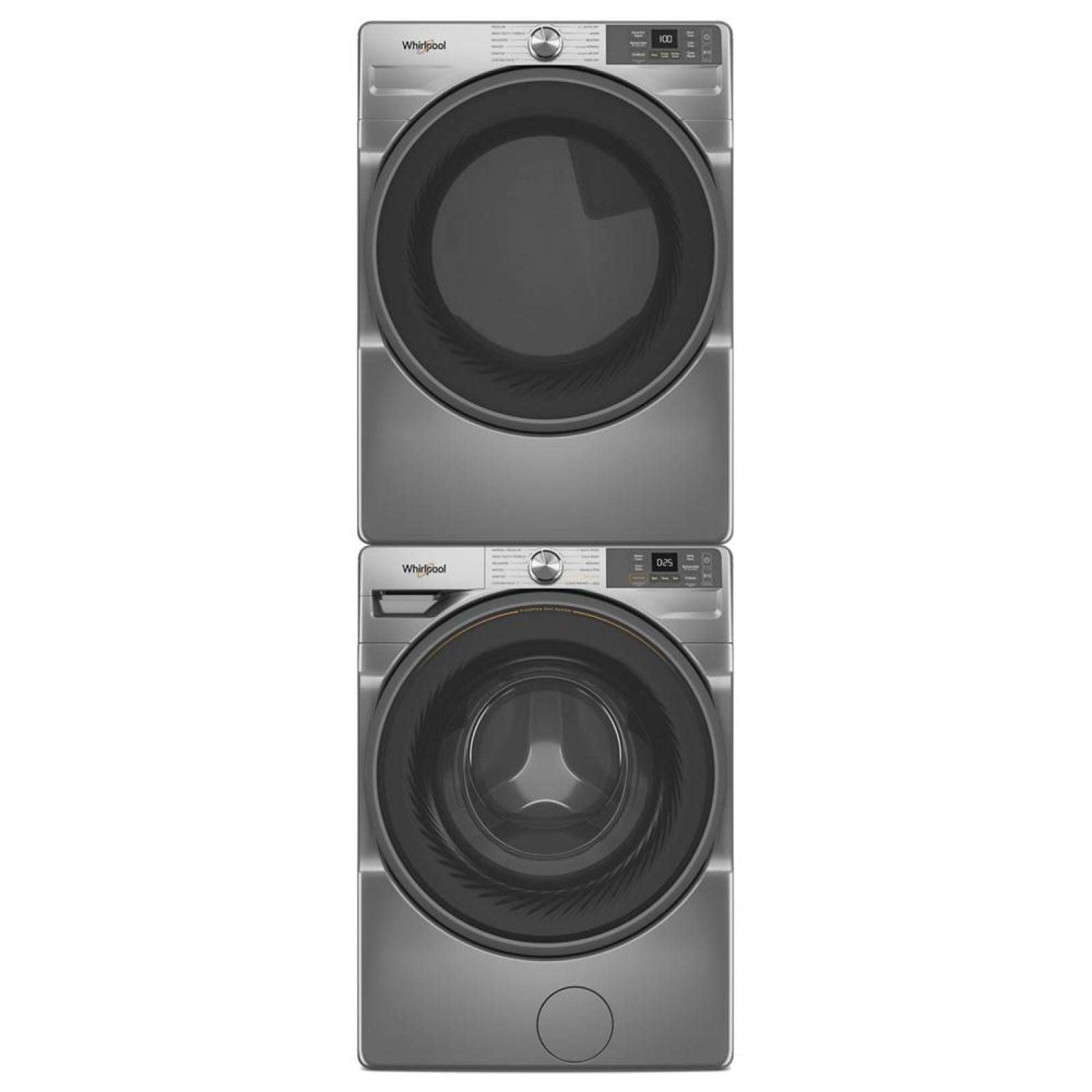 Whirlpool - 7.4 cu. Ft  Electric Dryer in Silver - YWED5720RR