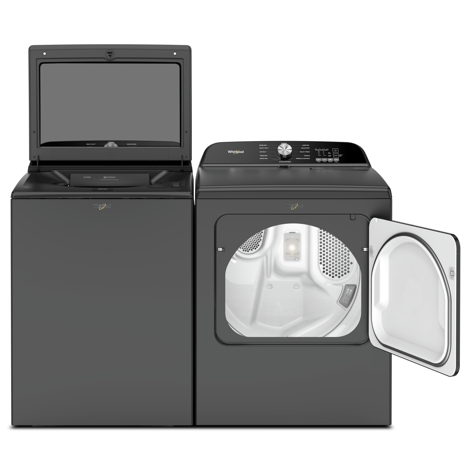 Whirlpool - 7 cu. Ft  Electric Dryer in Black - YWED6150PB