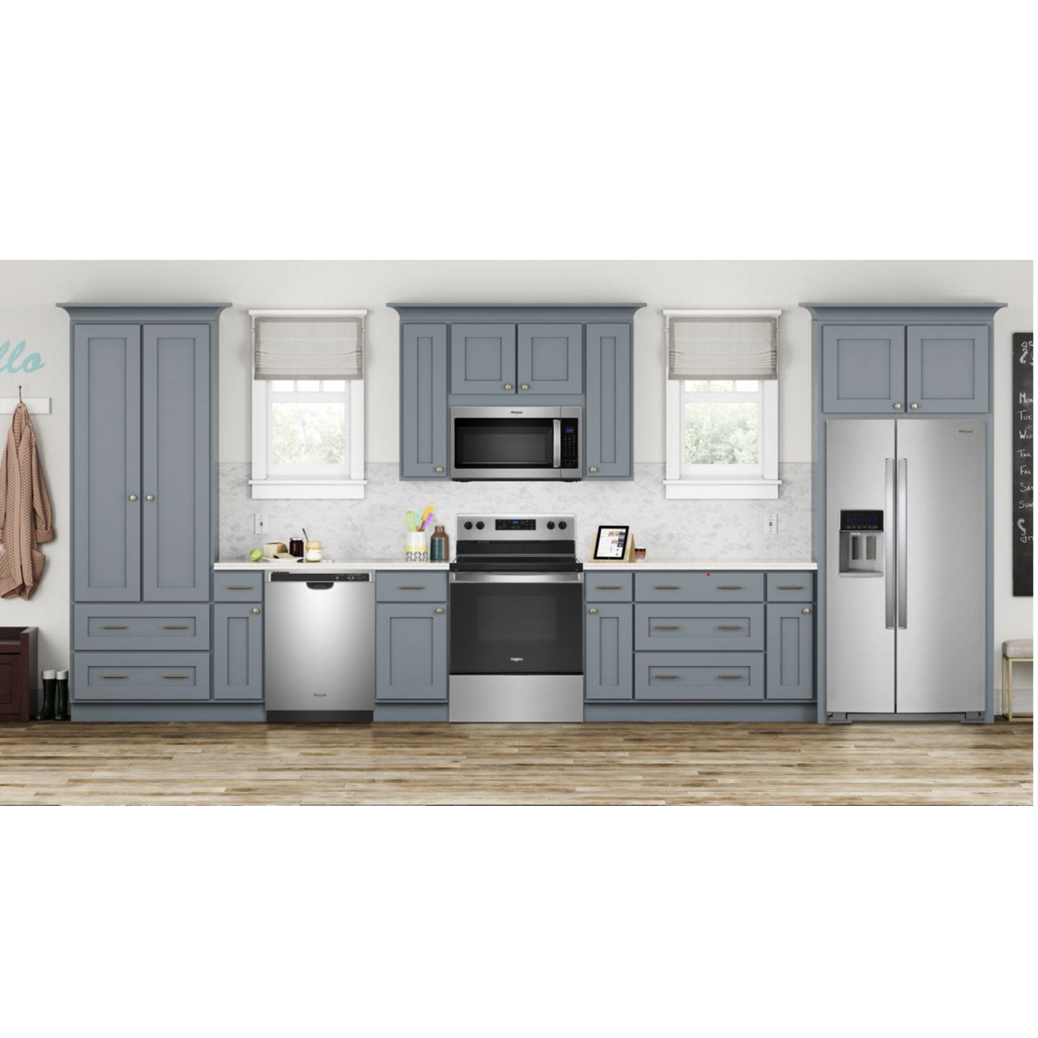 Whirlpool - 5.3 cu. ft  Electric Range in Stainless - YWFE515S0JS