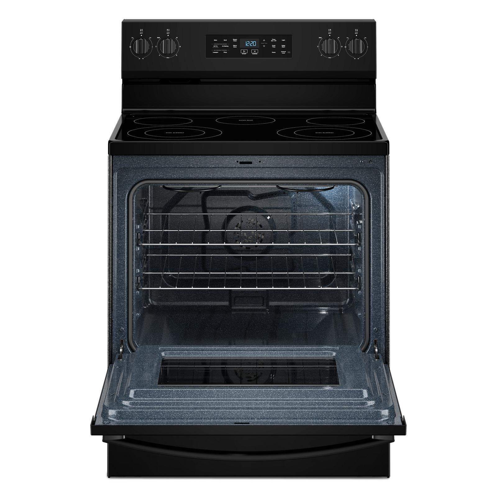 Whirlpool - 5.3 cu. ft  Electric Range in Black - YWFES4530SB