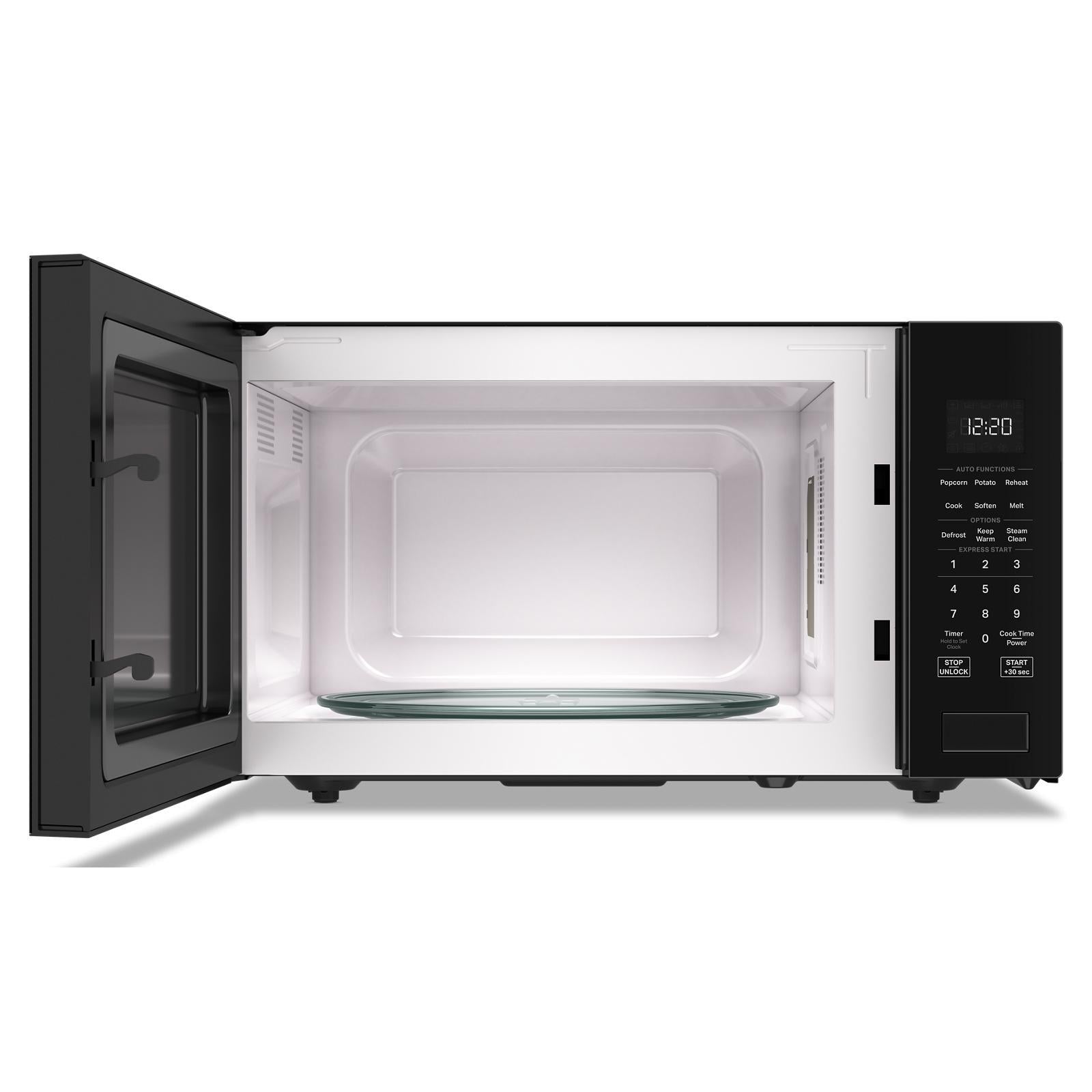 Whirlpool - 1.6 cu. Ft  Counter top Microwave in Black - YWMCS7022SB