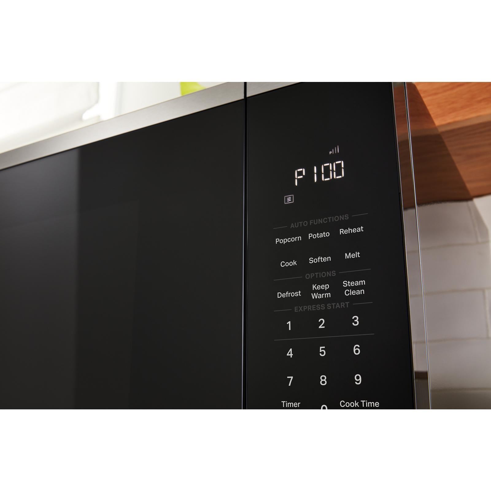 Whirlpool - 1.6 cu. Ft  Counter top Microwave in Black - YWMCS7022SB