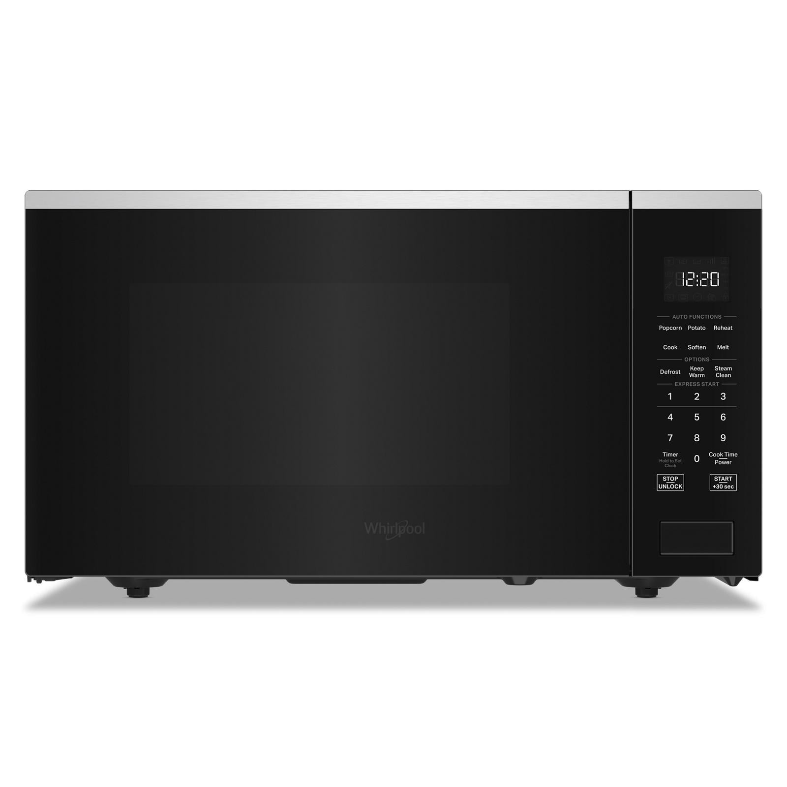 Whirlpool - 1.6 cu. Ft  Counter top Microwave in Stainless - YWMCS7022SZ