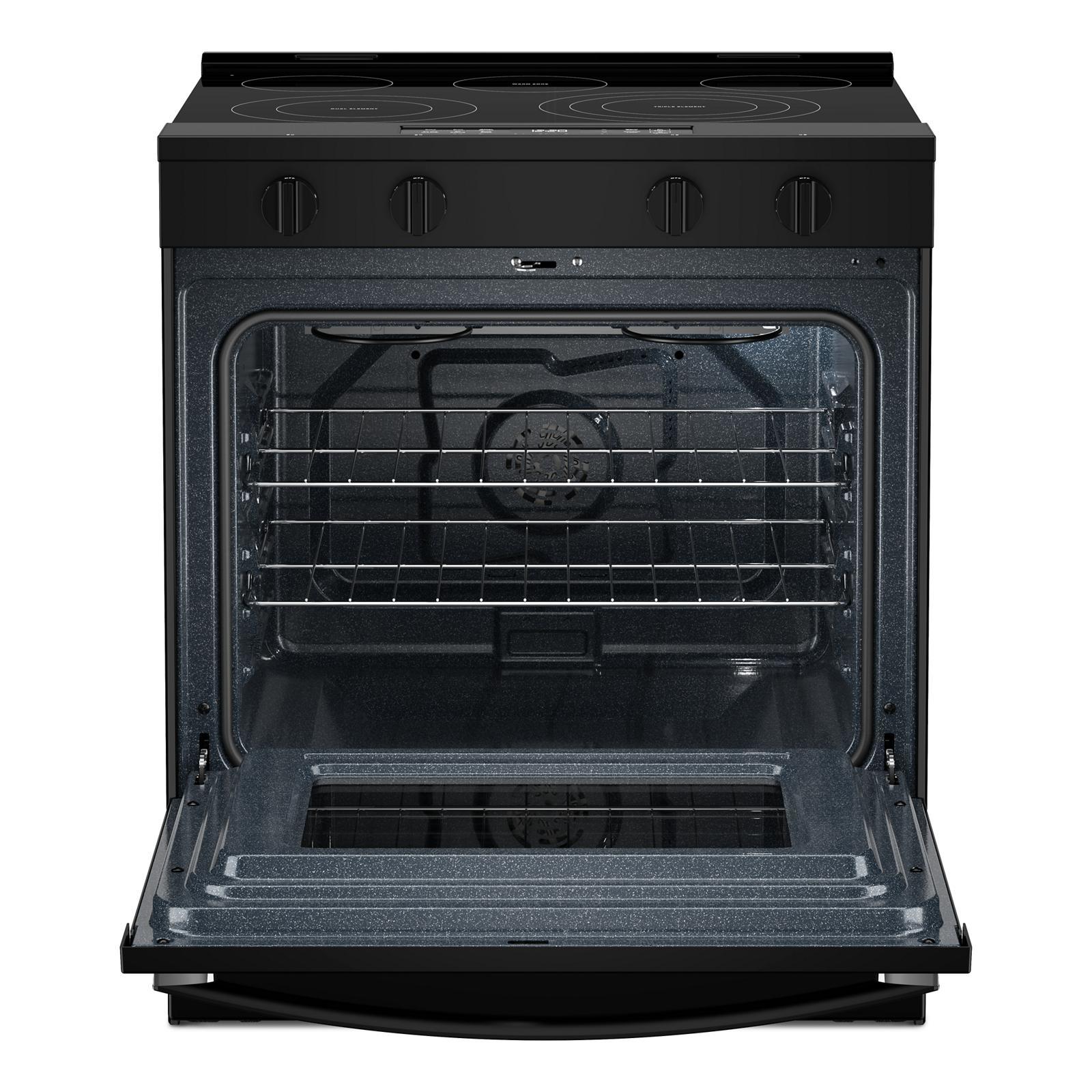 Whirlpool - 5.3 cu. ft  Electric Range in Black - YWSES5030SB
