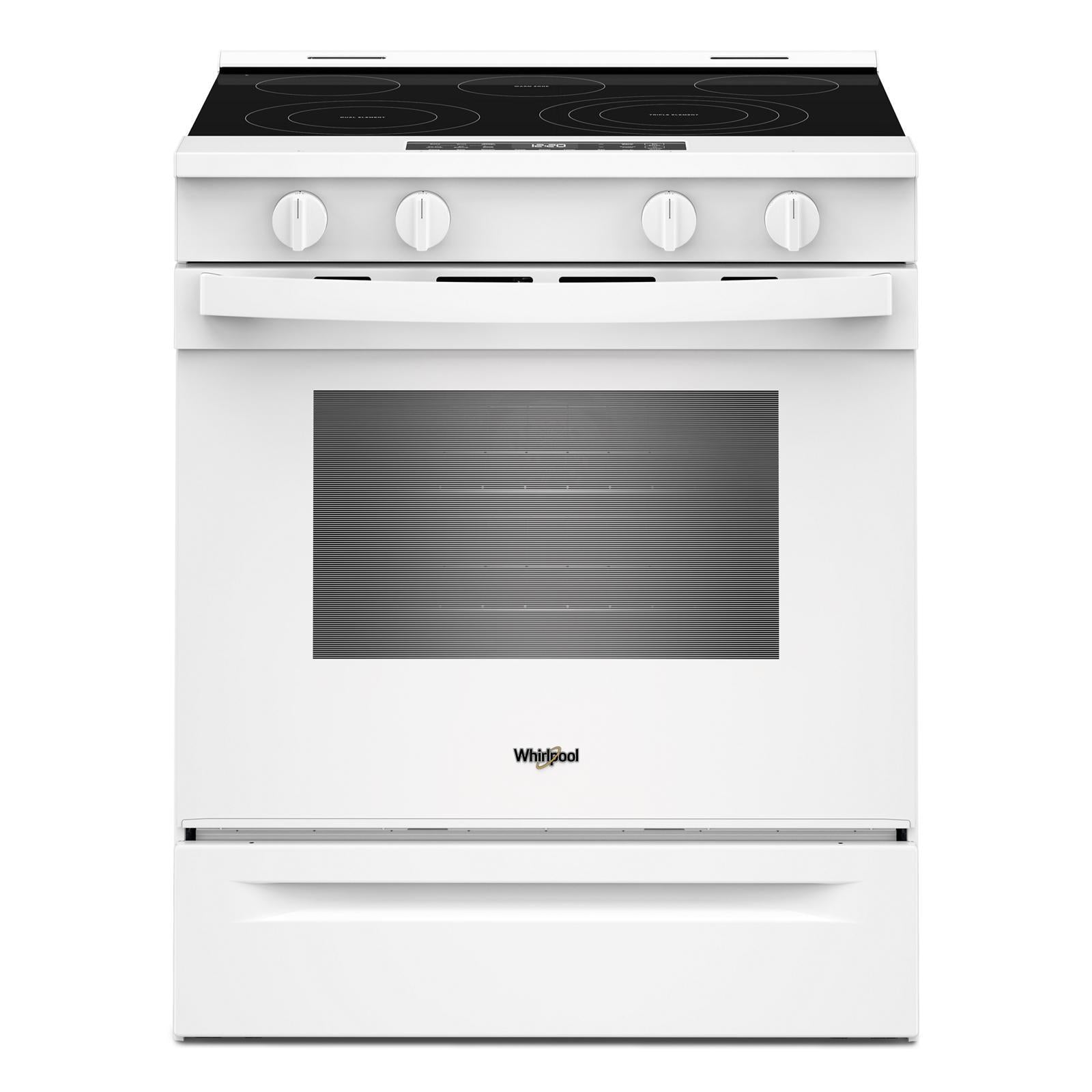 Whirlpool - 5.3 cu. ft  Electric Range in White - YWSES5030SW
