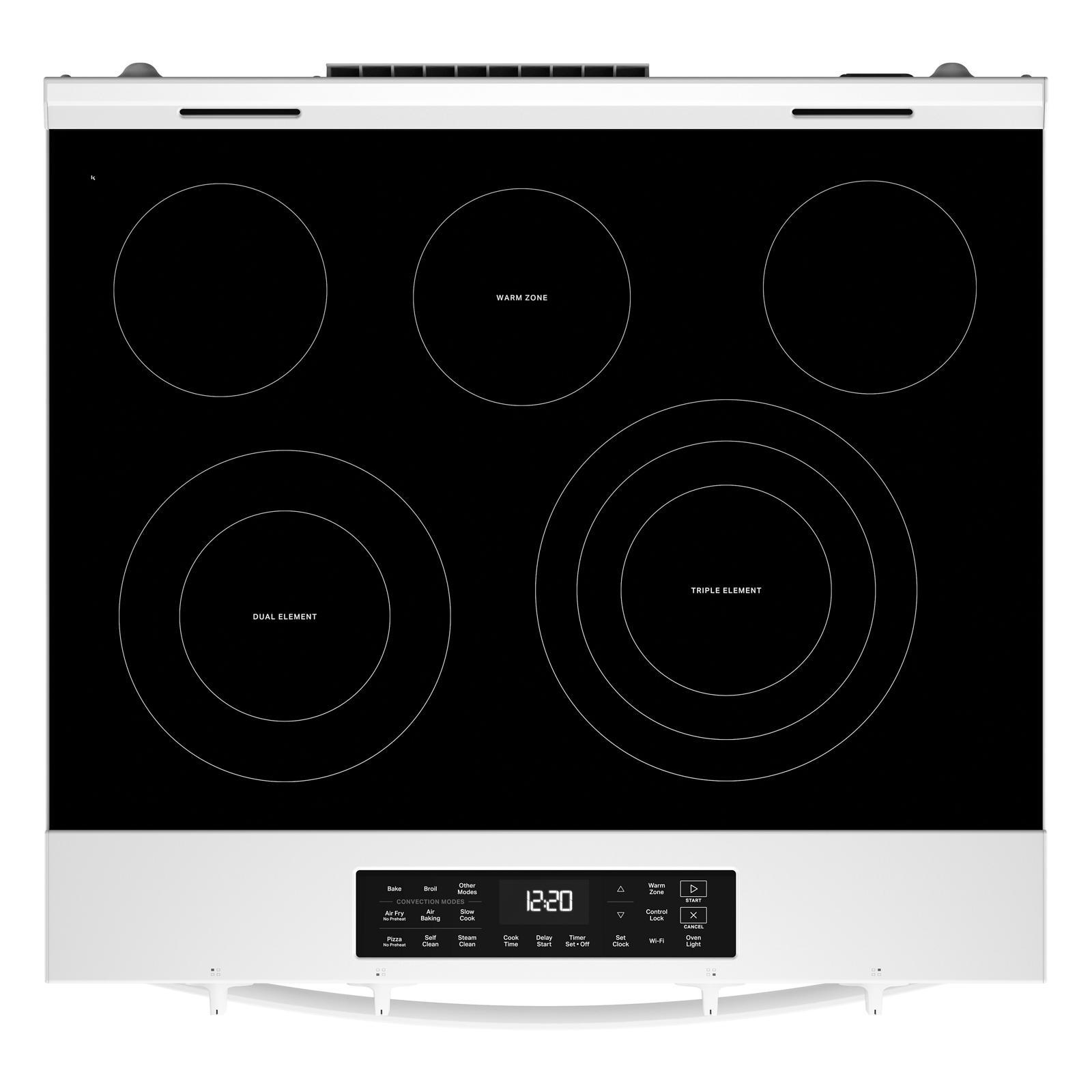 Whirlpool - 5.3 cu. ft  Electric Range in White - YWSES5030SW