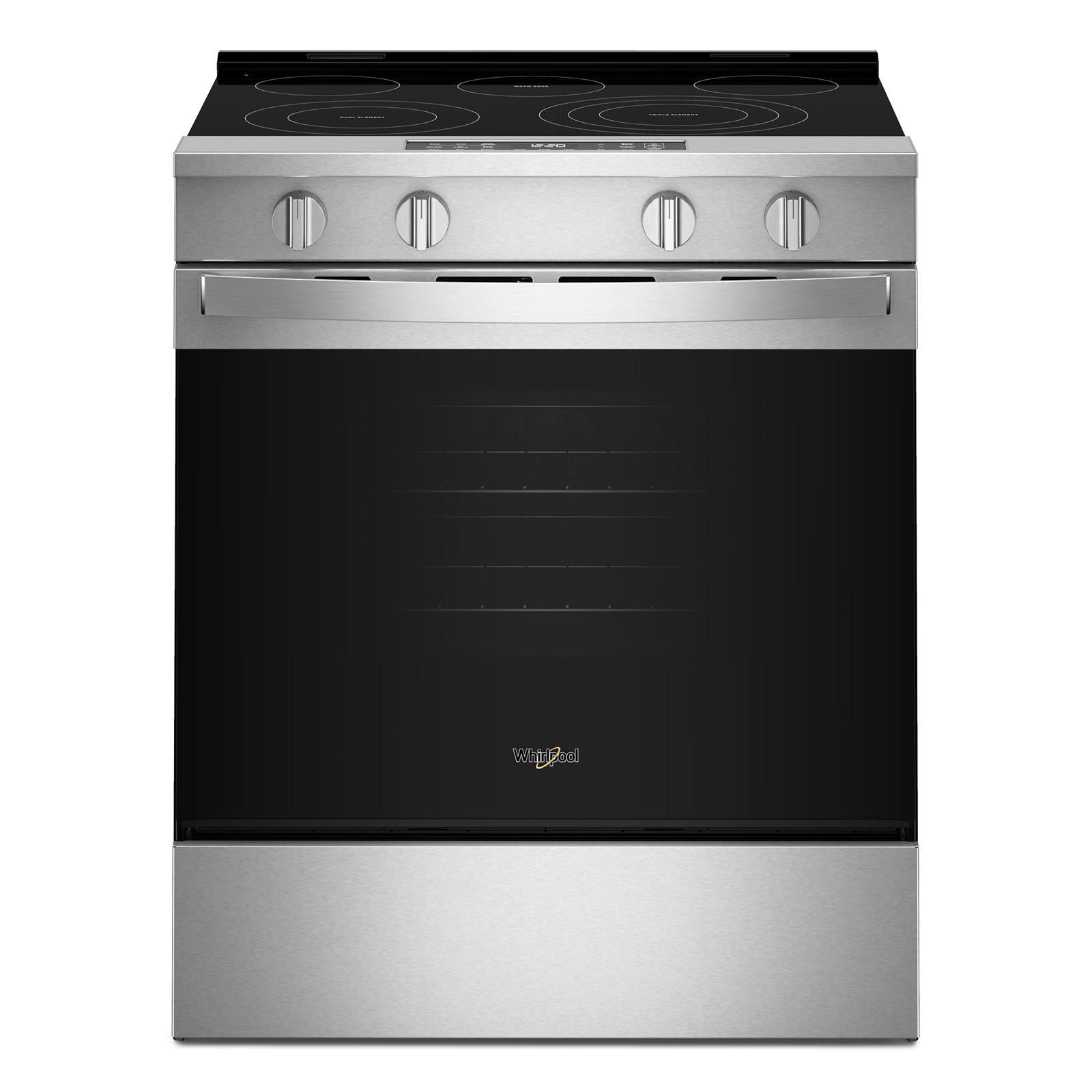 Whirlpool - 5.3 cu. ft  Electric Range in Stainless - YWSES5030SZ