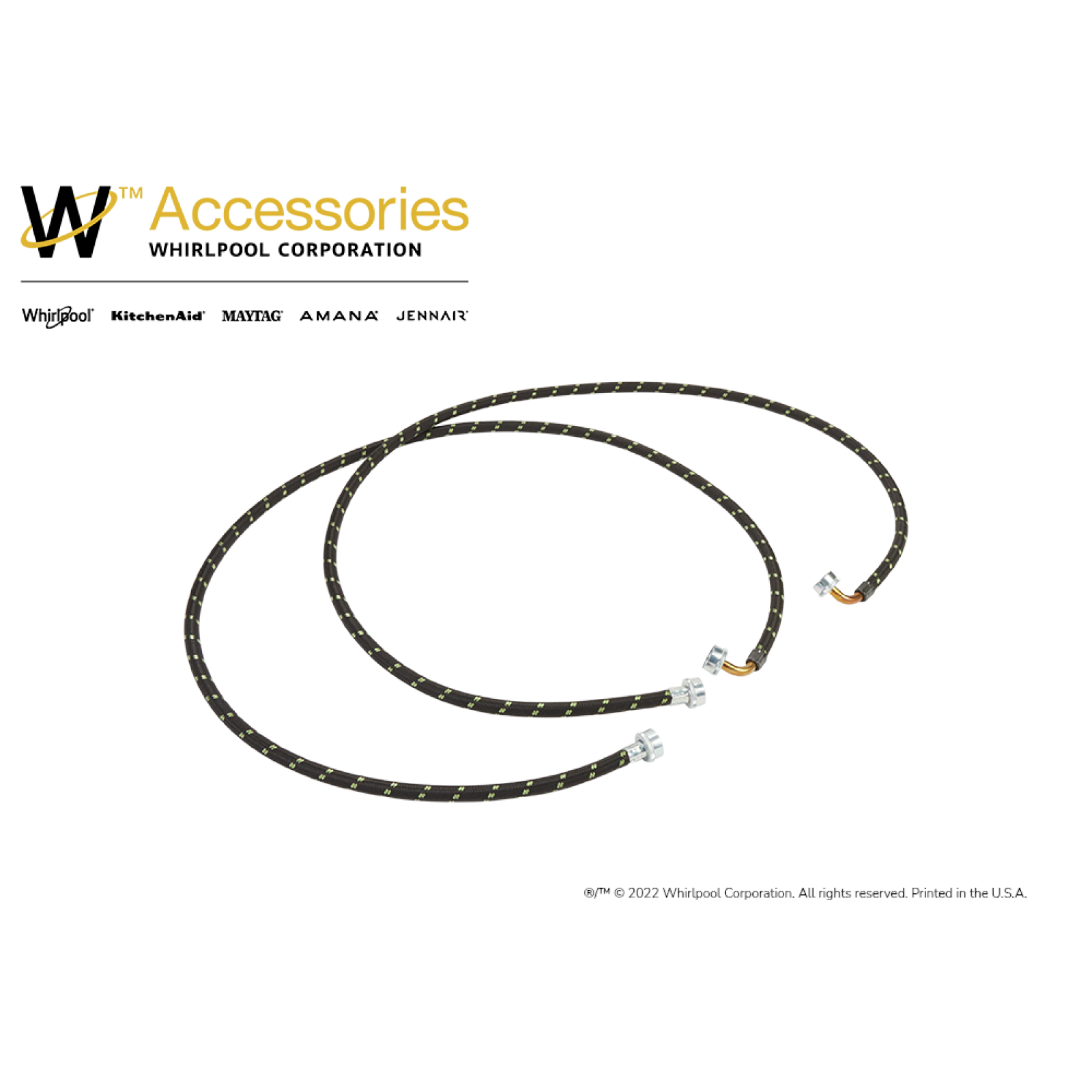 Whirlpool - Washer Fill Hoses in Black - 8212638RP