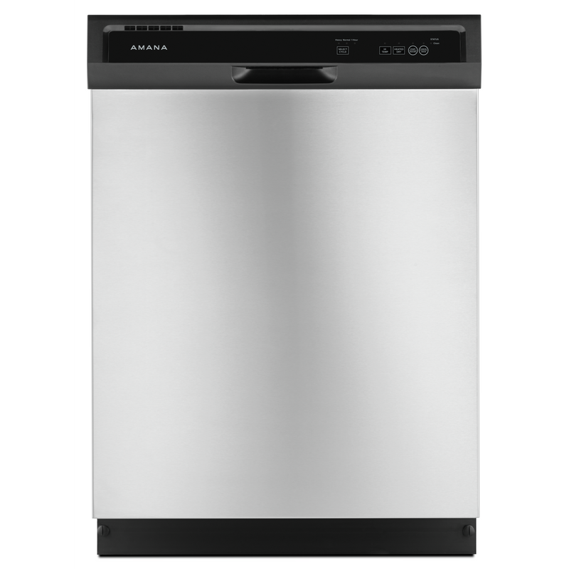 Amana - 63 dBA Built In Dishwasher in Stainless - ADB1400AGS