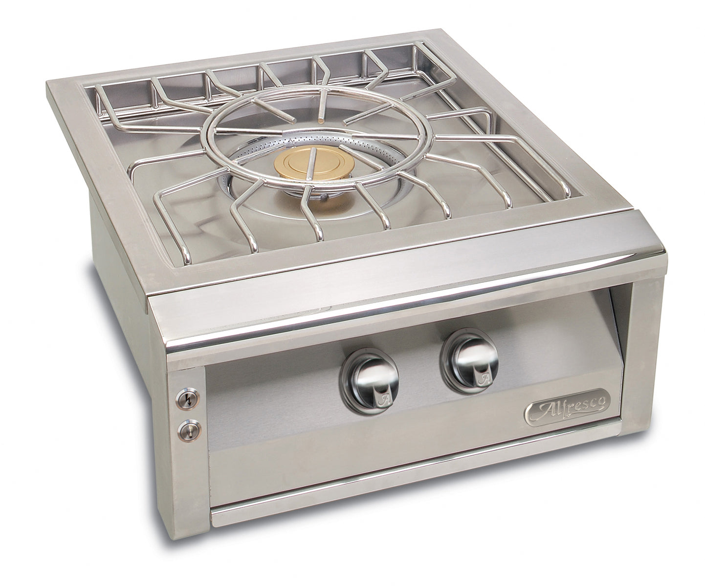 Alfresco - 2 Burner Natural Gas BBQ Outdoor Cooker in Stainless - AXEVP