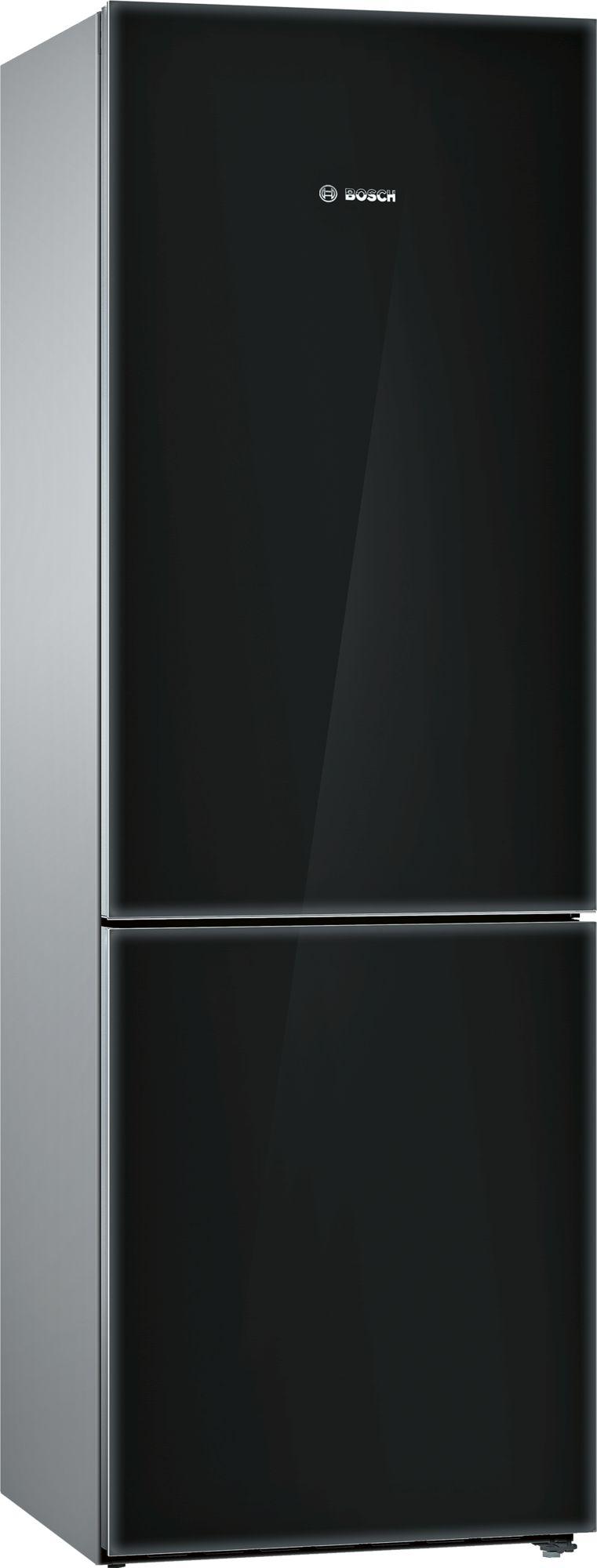 Bosch - 23.5 Inch 10 cu. ft Bottom Mount Refrigerator in Black - B10CB80NVB