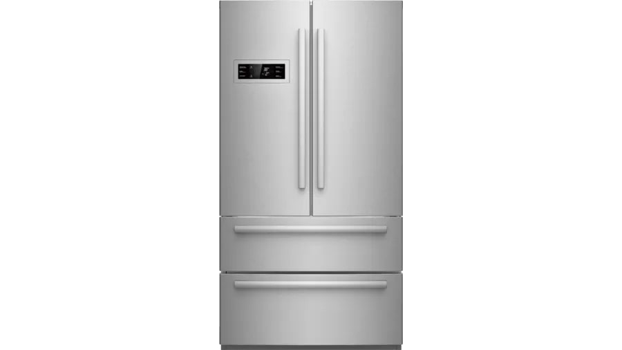 Bosch - 35.75 Inch 20.7 cu. ft French Door Refrigerator in Stainless - B21CL80SNS