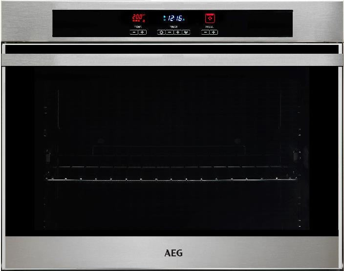 AEG - 120 Litre Single Wall Oven in Stainless - B3007BLG