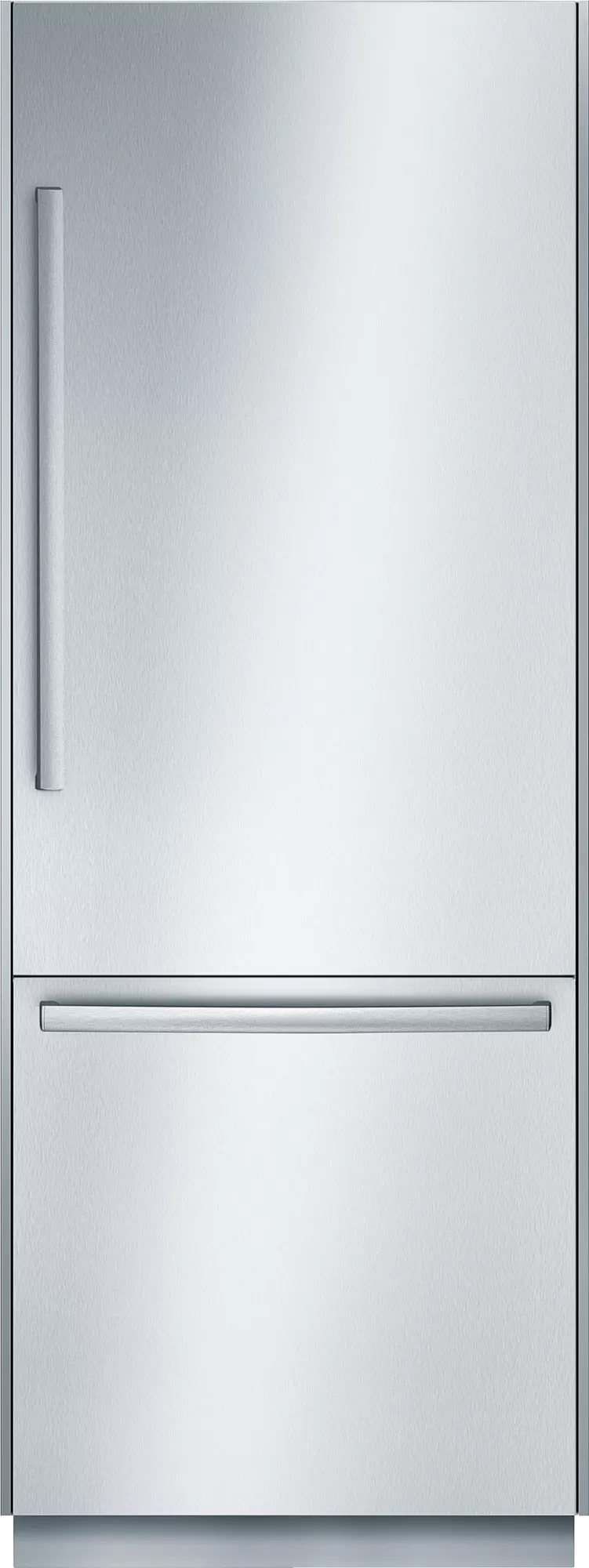 Bosch - 30 Inch 16 cu. ft Built In / Integrated Bottom Mount Refrigerator in Stainless - B30BB830SS