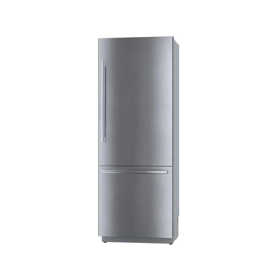 Bosch - 29.75 Inch 16 cu. ft Bottom Mount Refrigerator in Stainless - B30BB930SS
