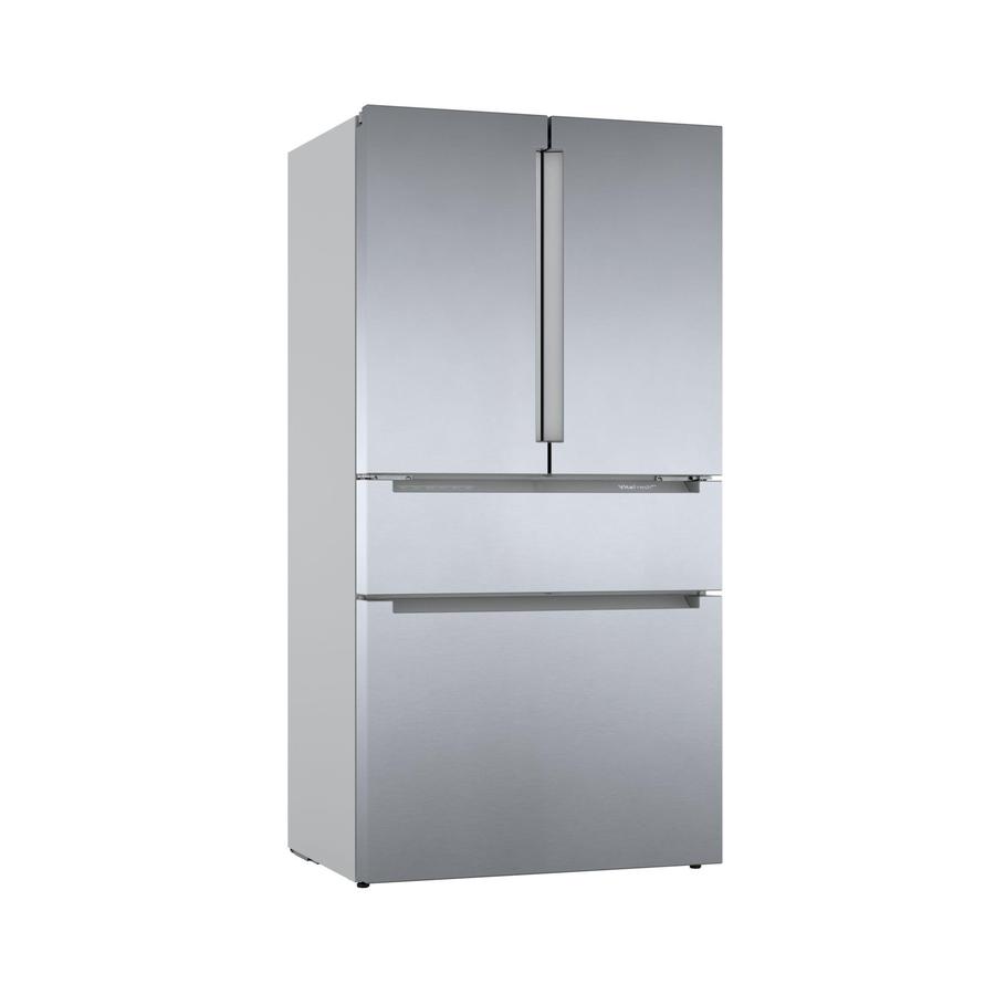 Bosch - 35.625 Inch 20.5 cu. ft French Door Refrigerator in Stainless - B36CL80ENS